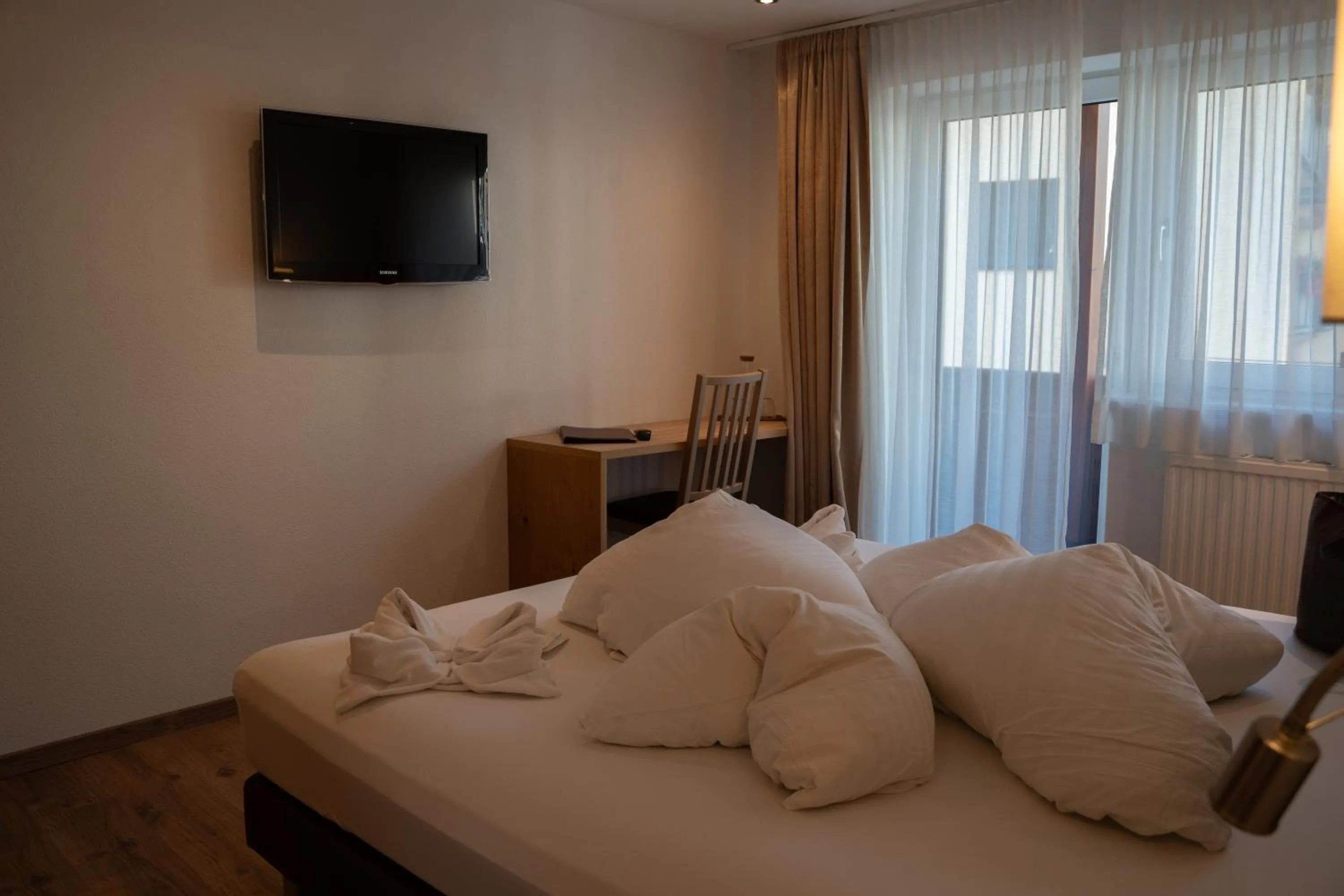 Bed in Alpenhotel Regina