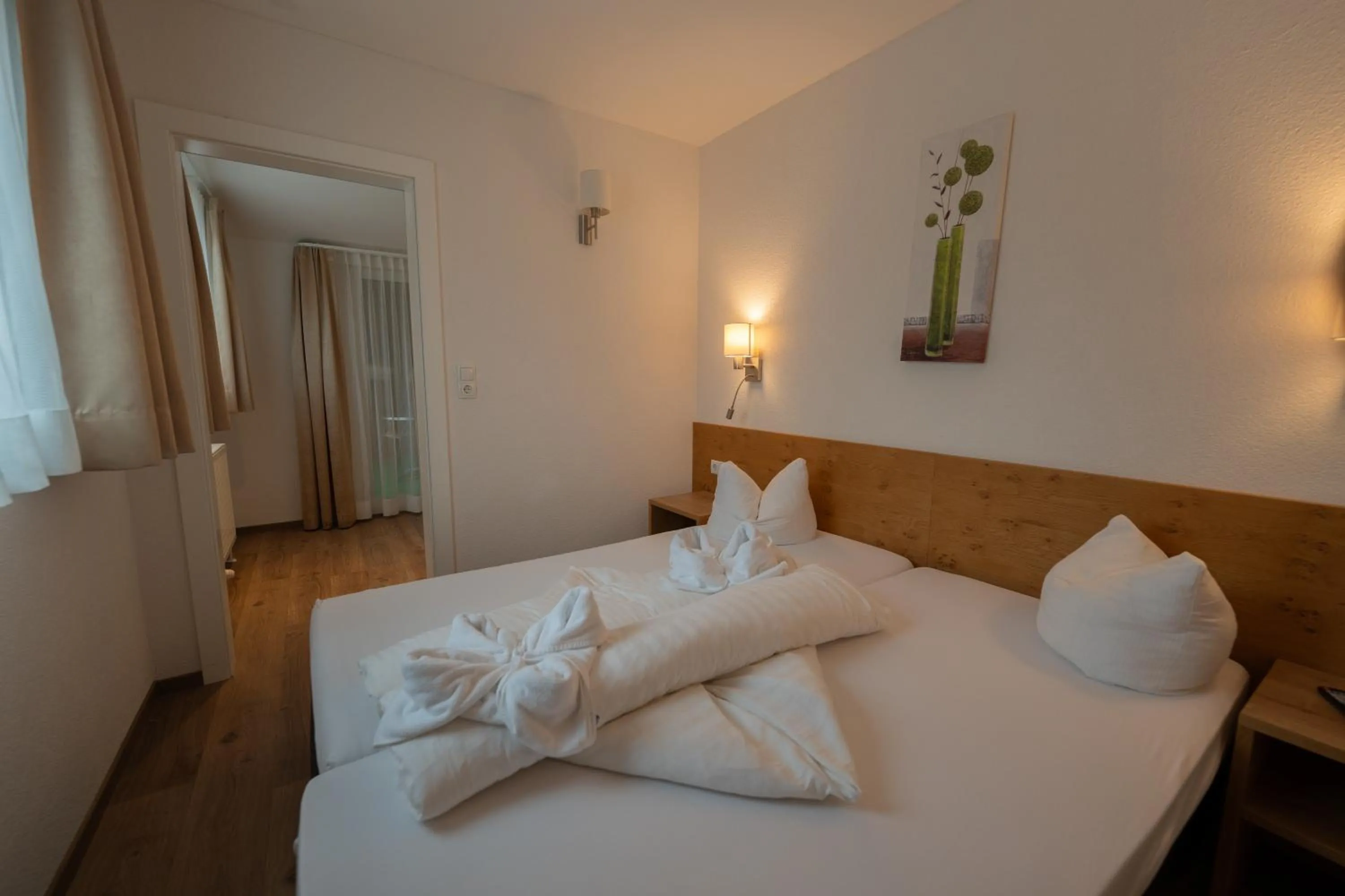 Bed in Alpenhotel Regina