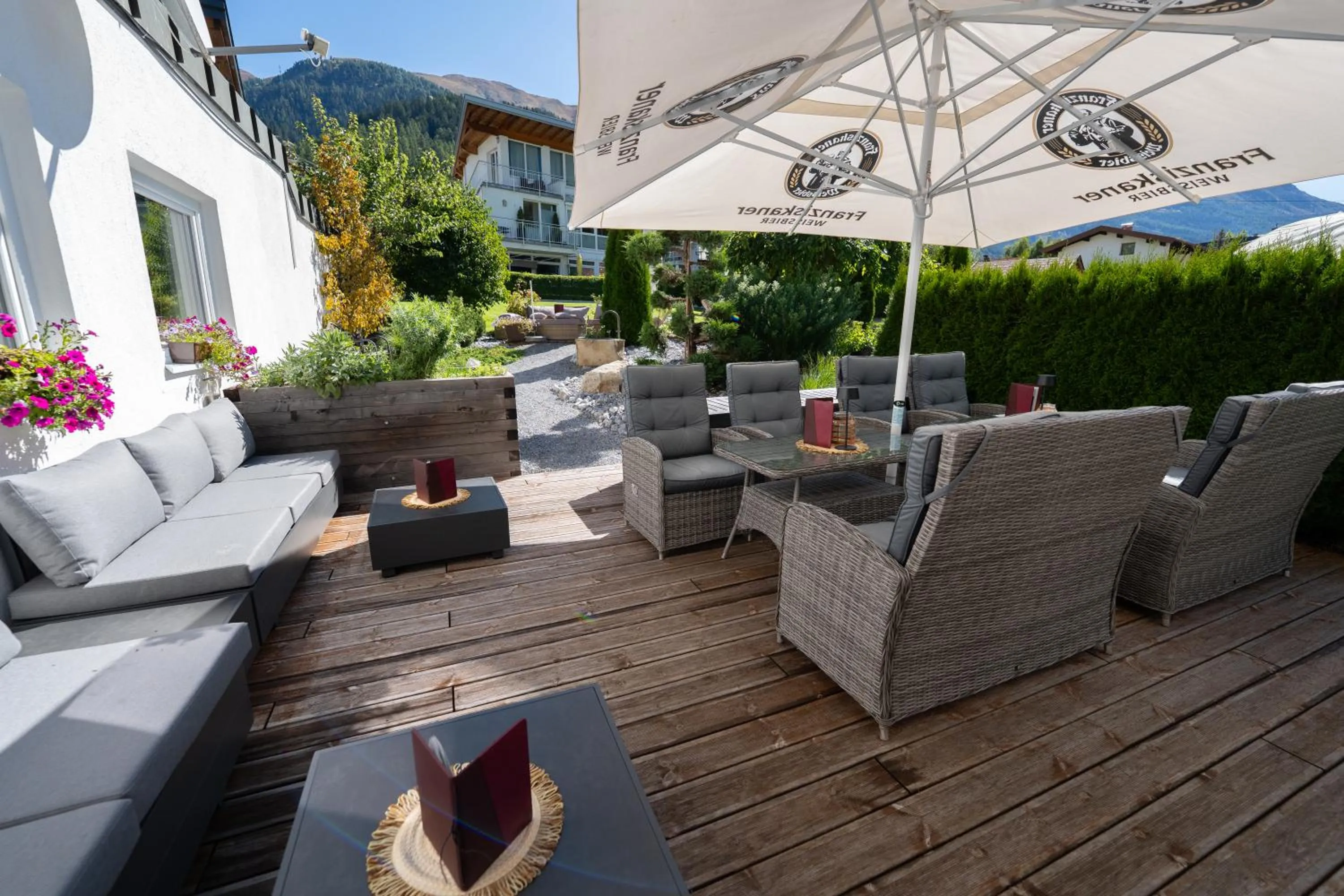 Garden in Alpenhotel Regina