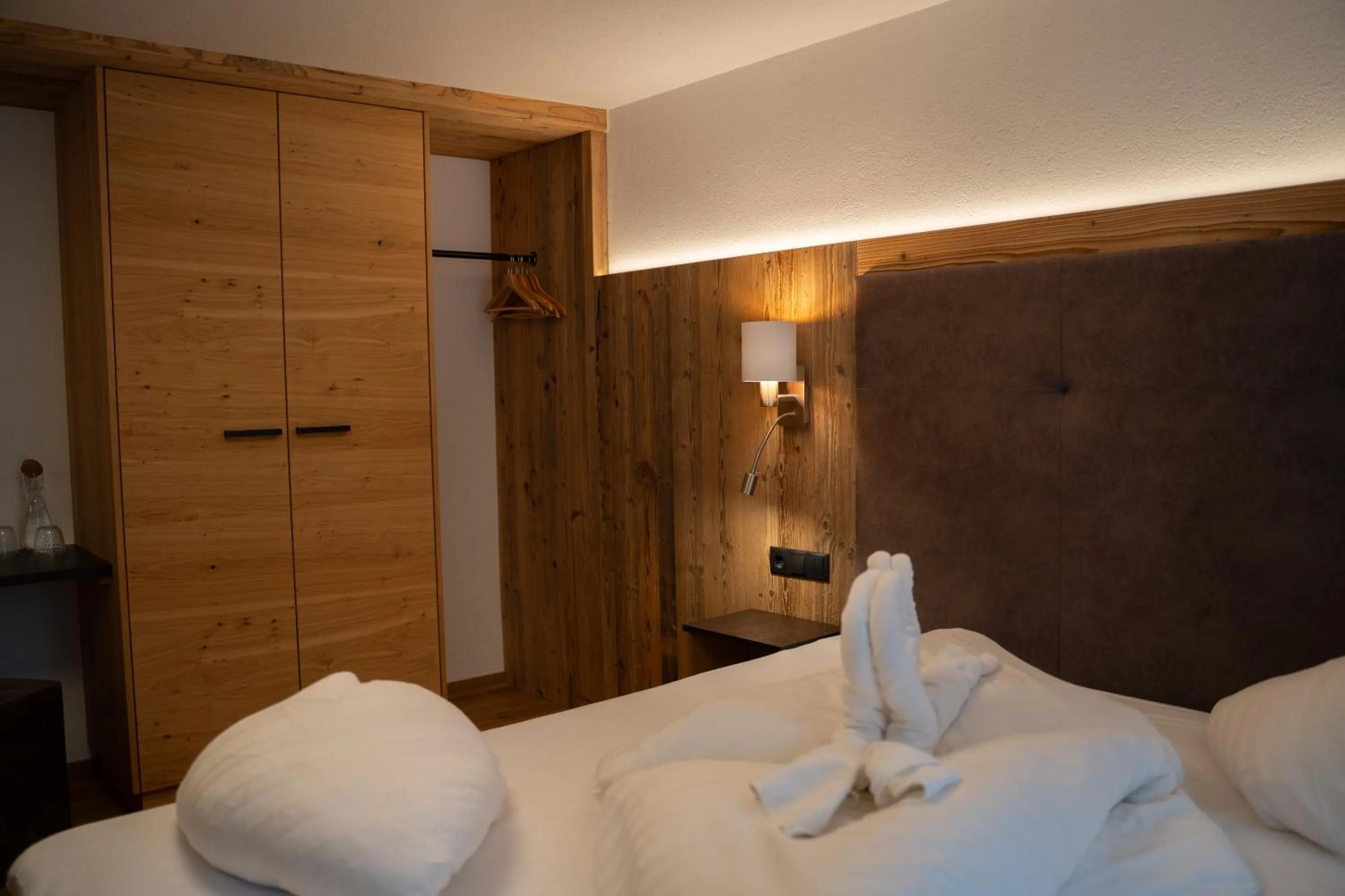 Bed in Alpenhotel Regina