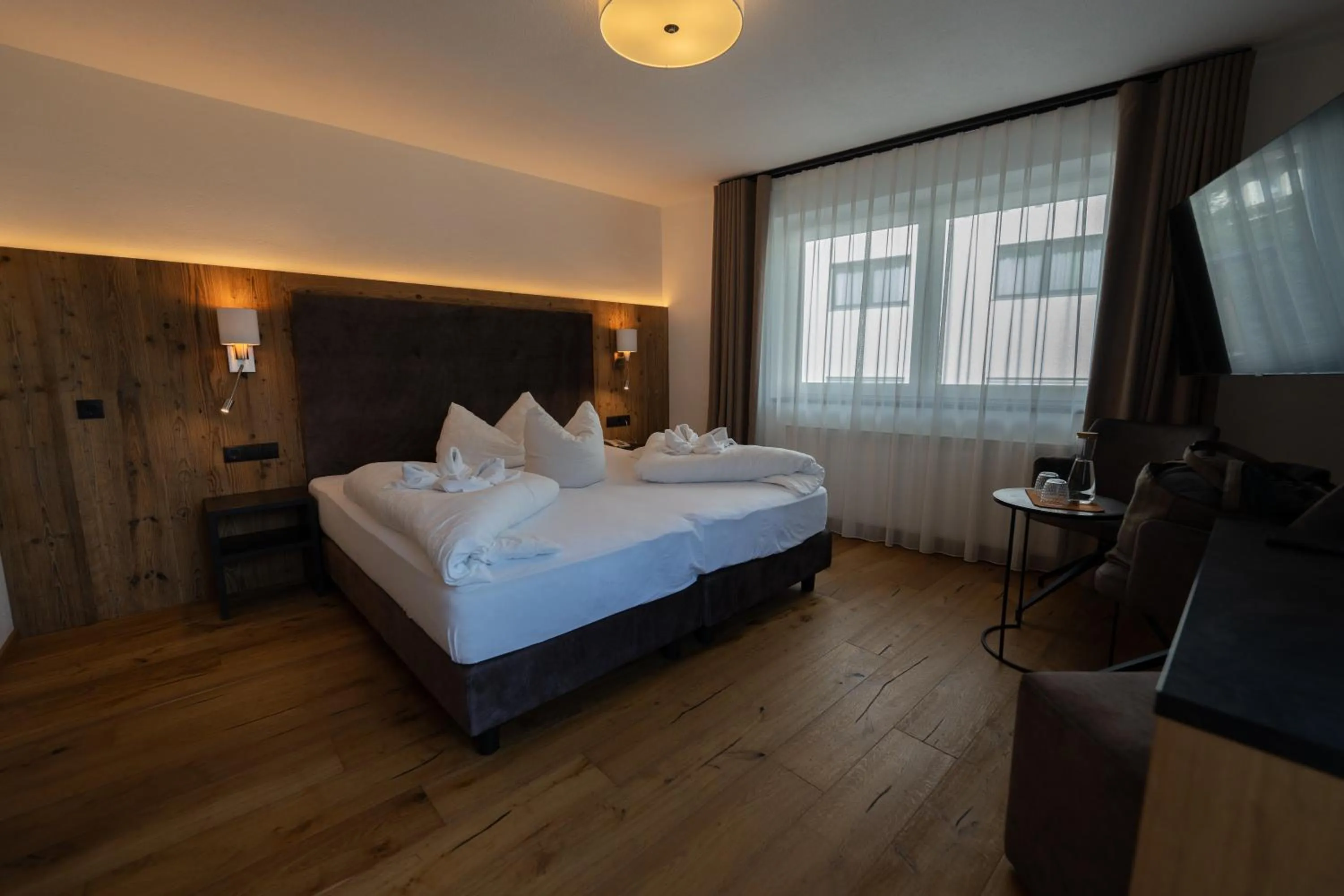 TV and multimedia, Bed in Alpenhotel Regina