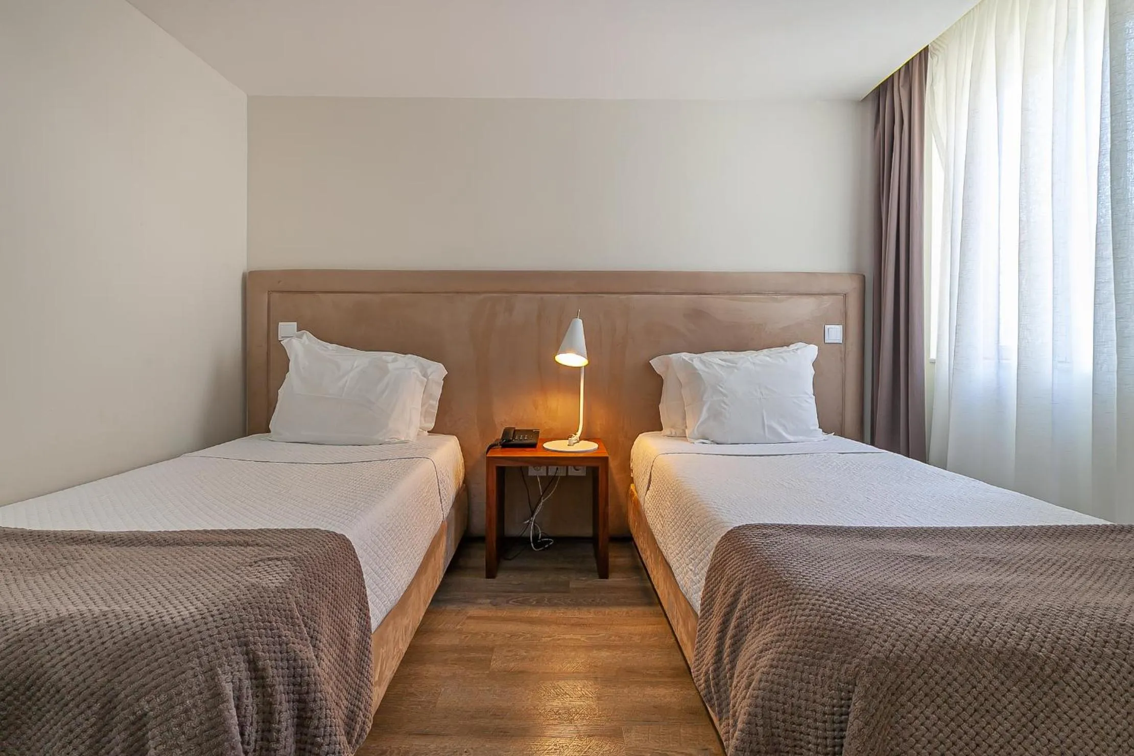 Bed in Hotel Porto Mar