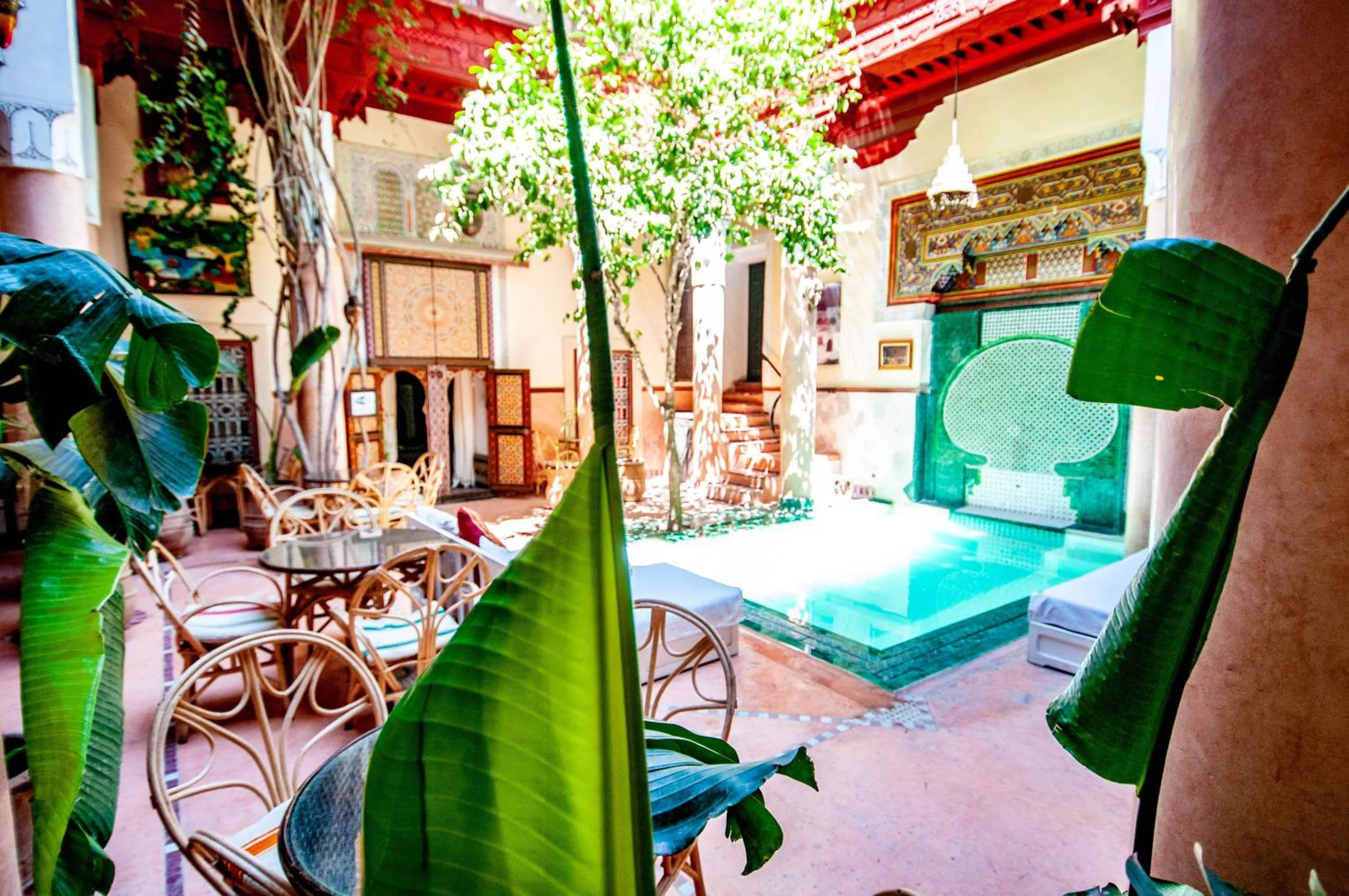 Patio in Riad Chorfa