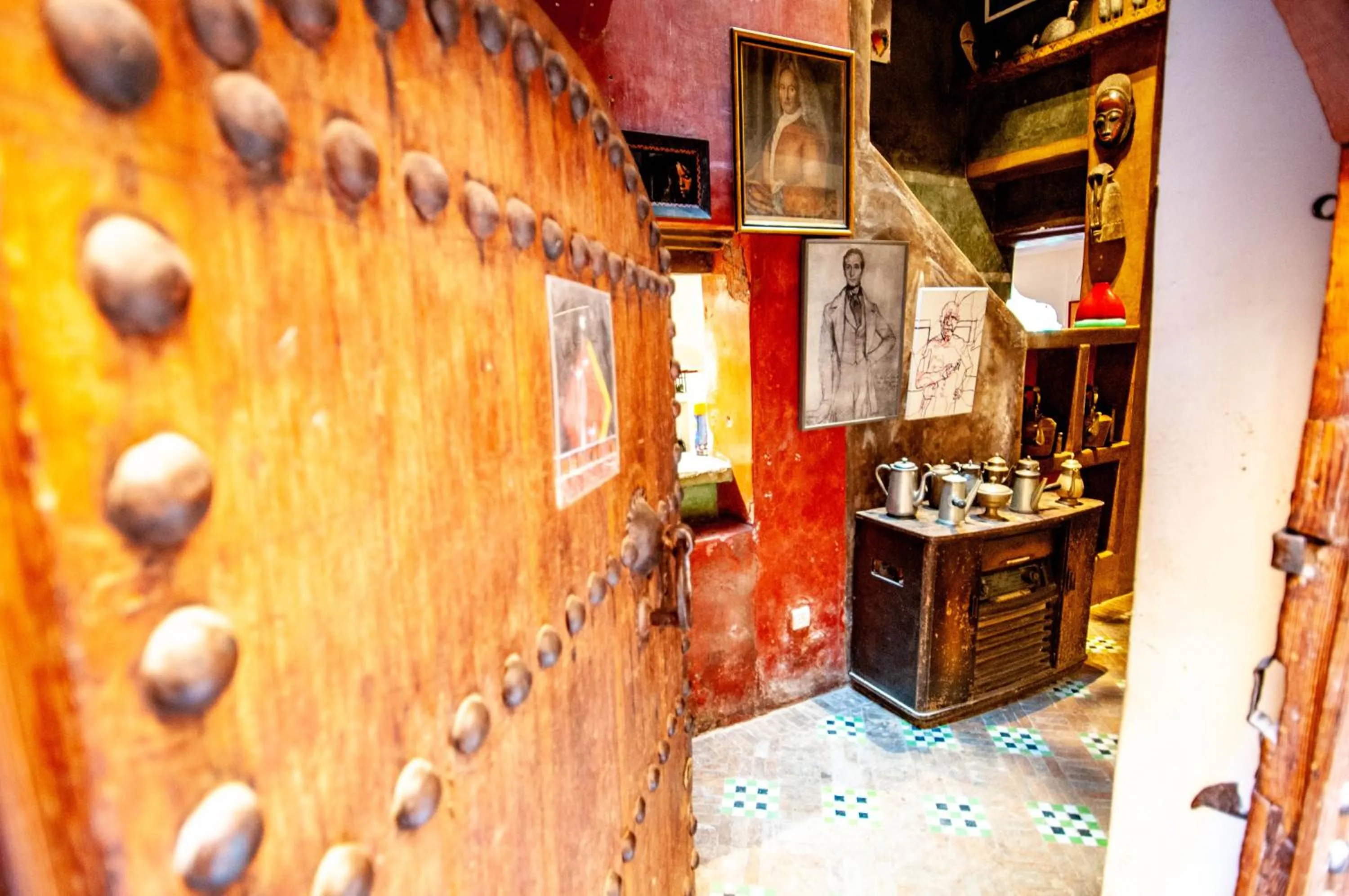 Facade/entrance in Riad Chorfa