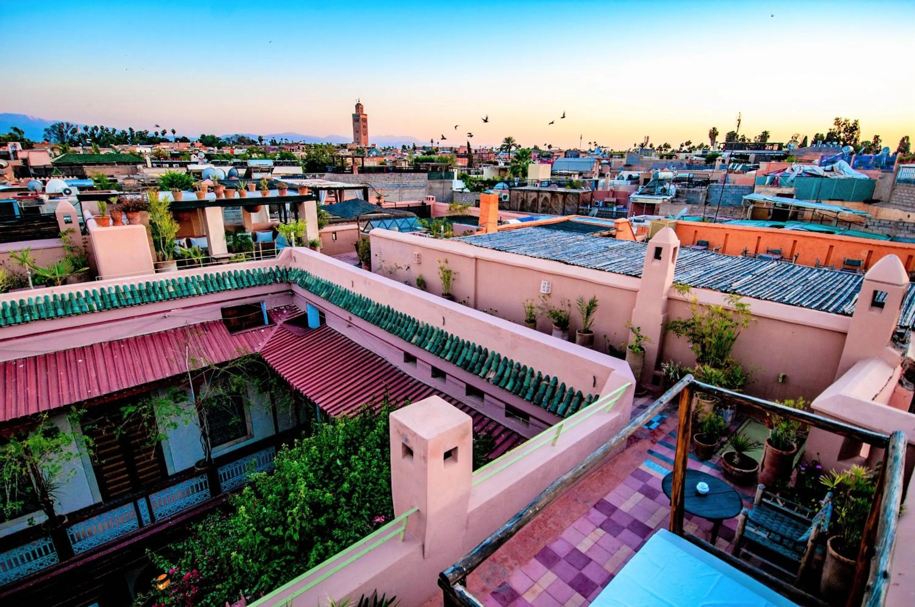 City view in Riad Chorfa