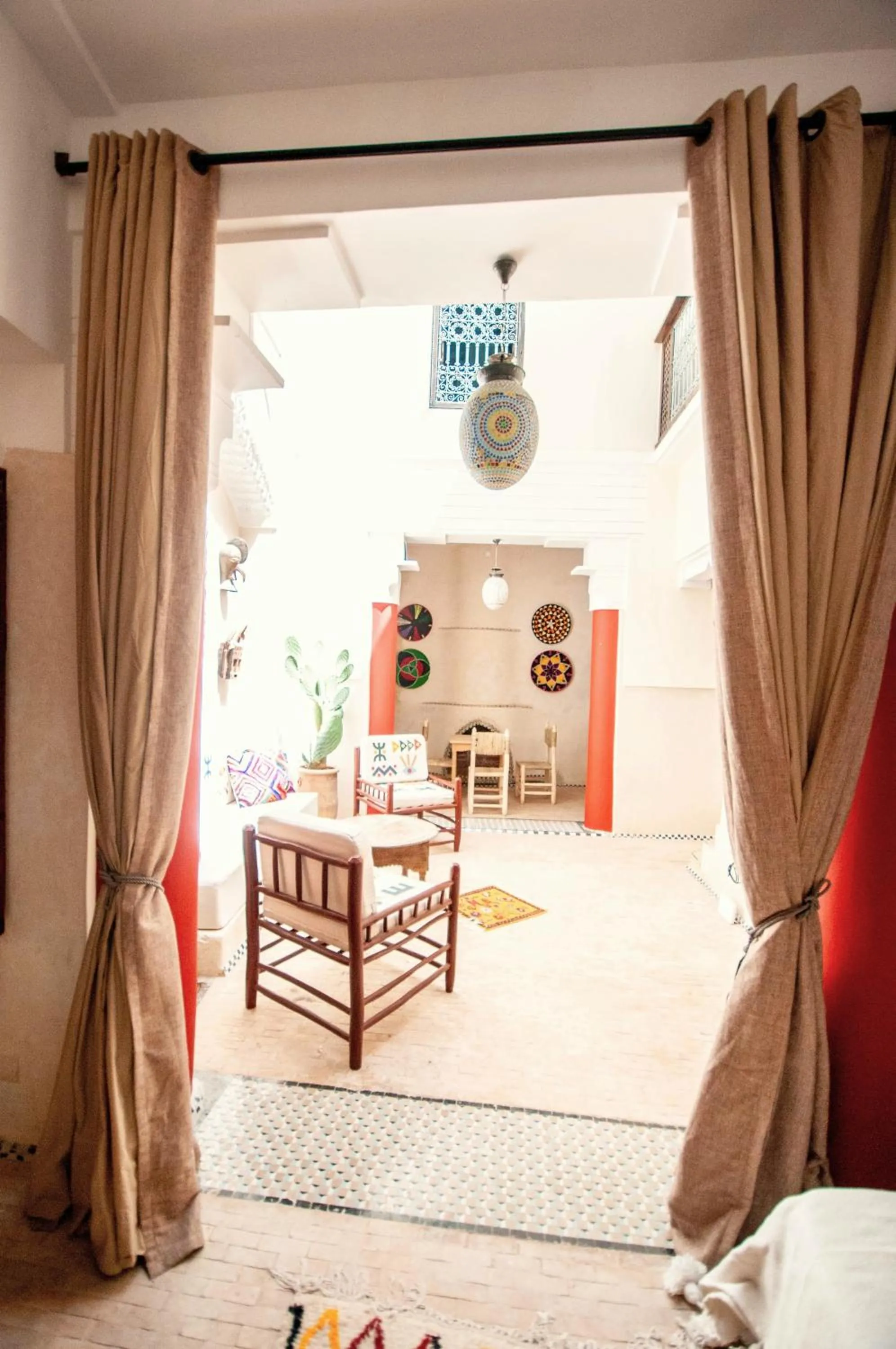 Living room in Riad Chorfa