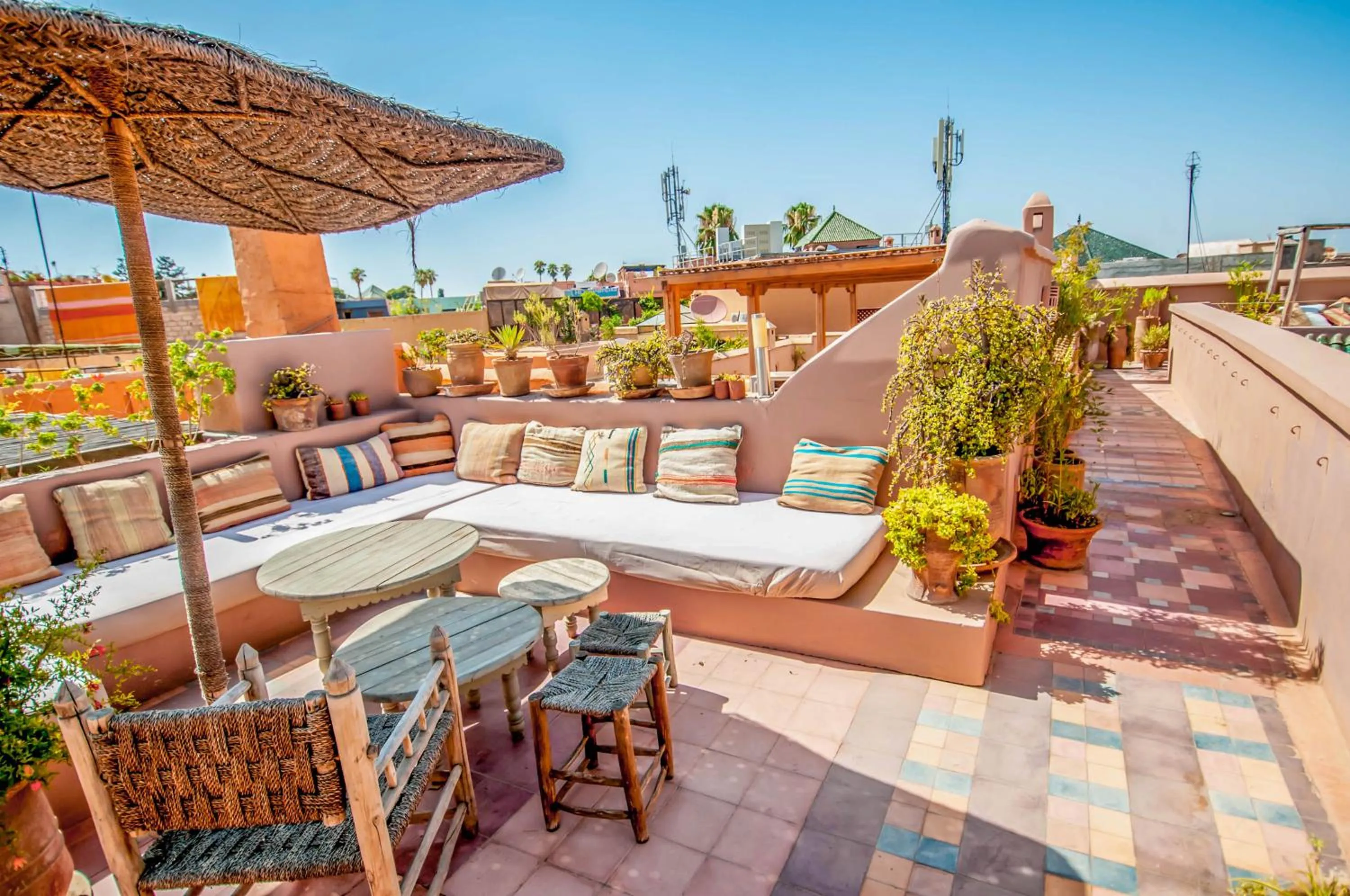 Balcony/Terrace in Riad Chorfa