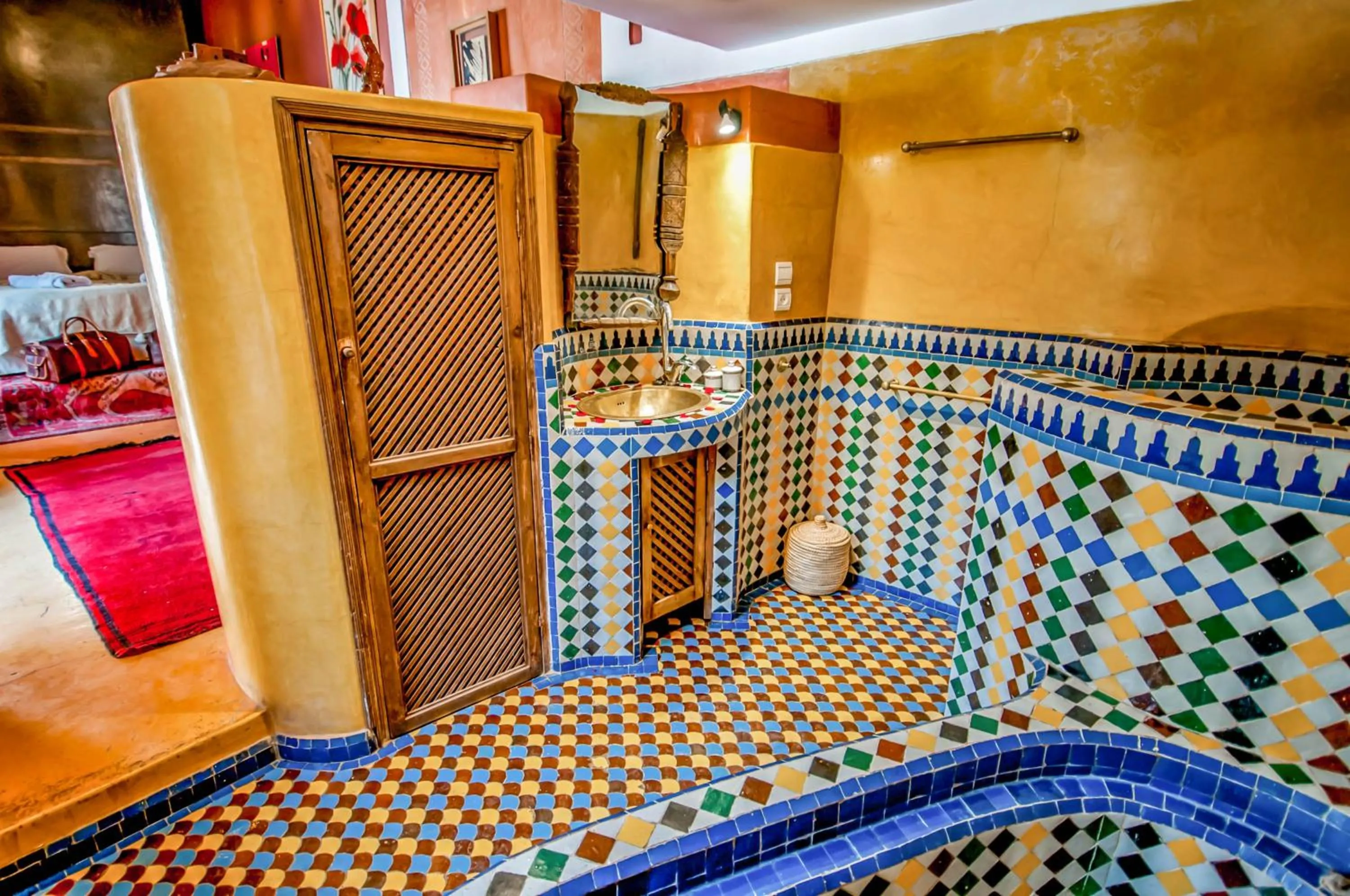 Bathroom in Riad Chorfa