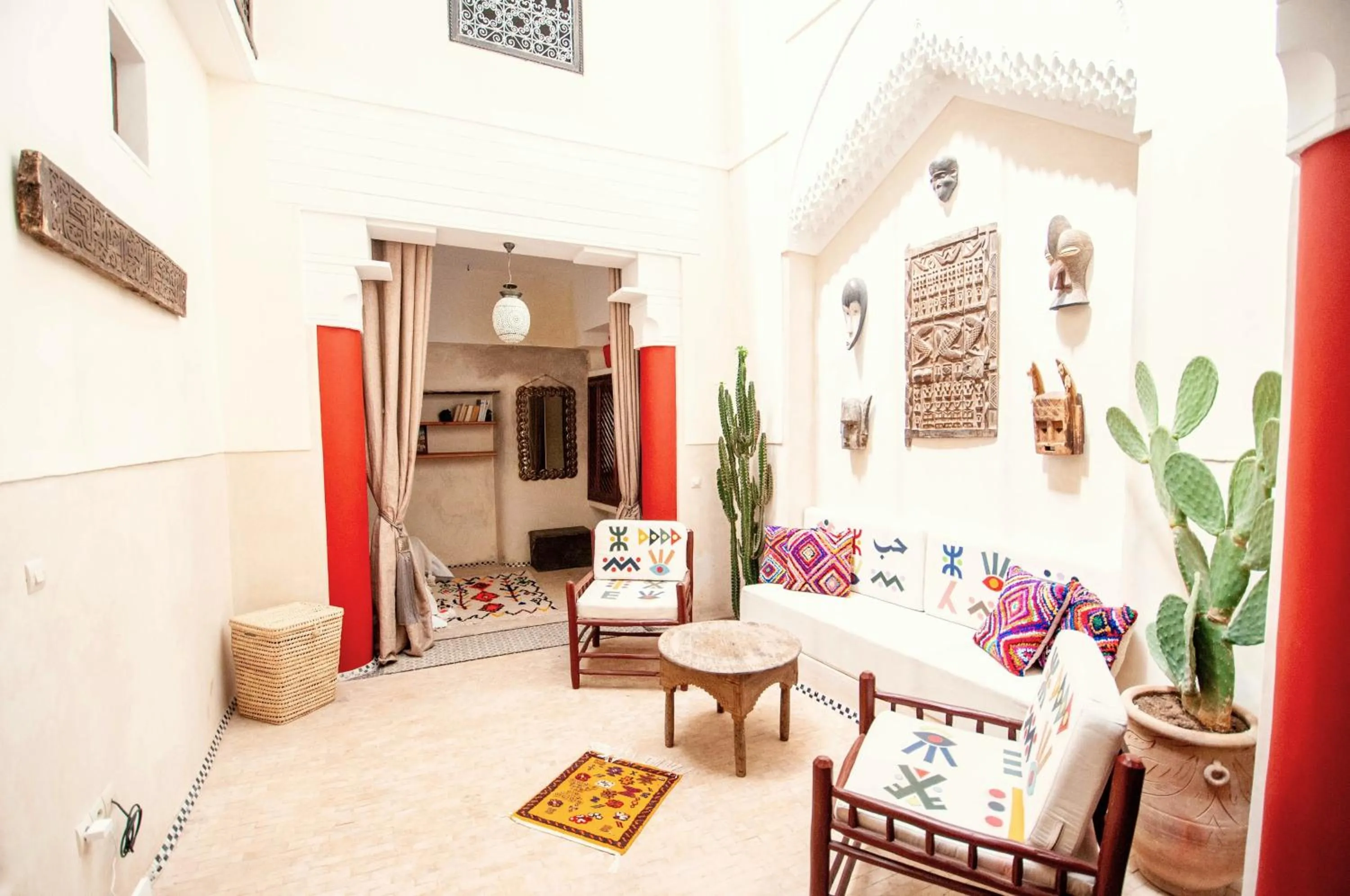 Living room in Riad Chorfa