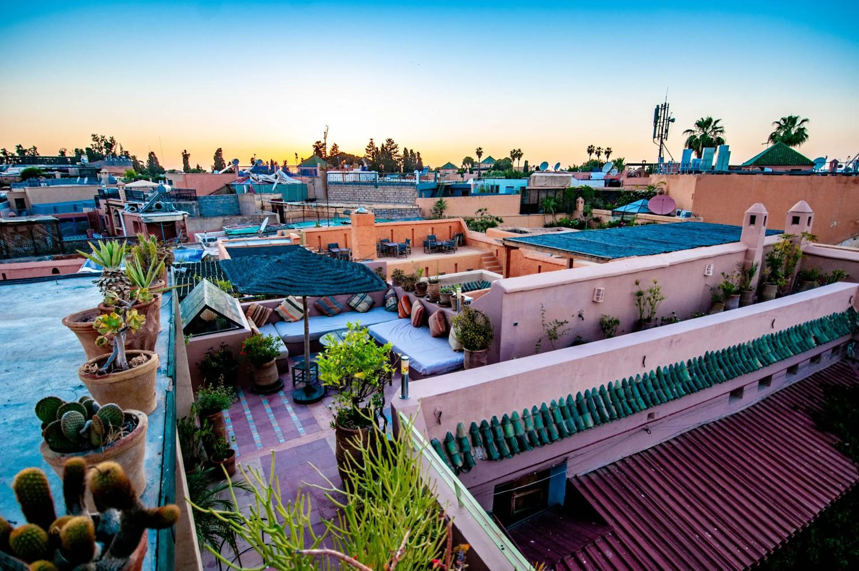 City view in Riad Chorfa