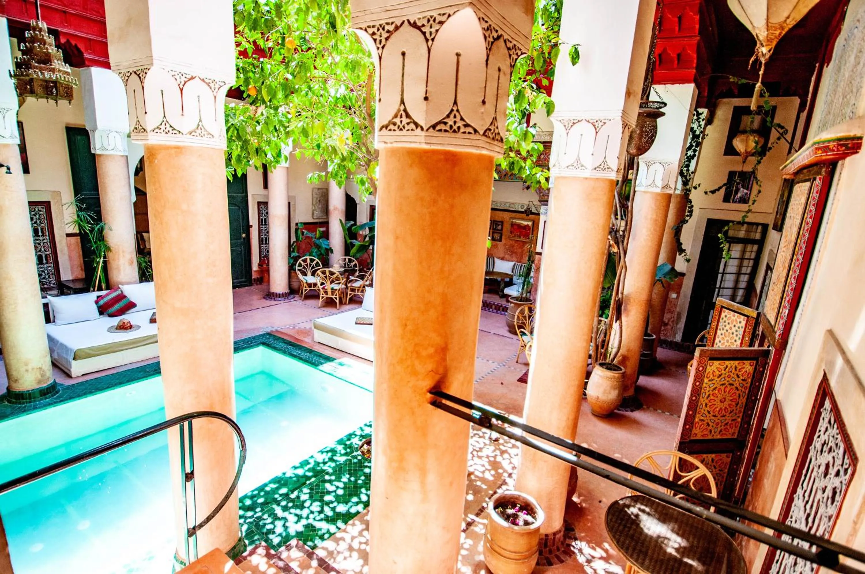 Patio in Riad Chorfa