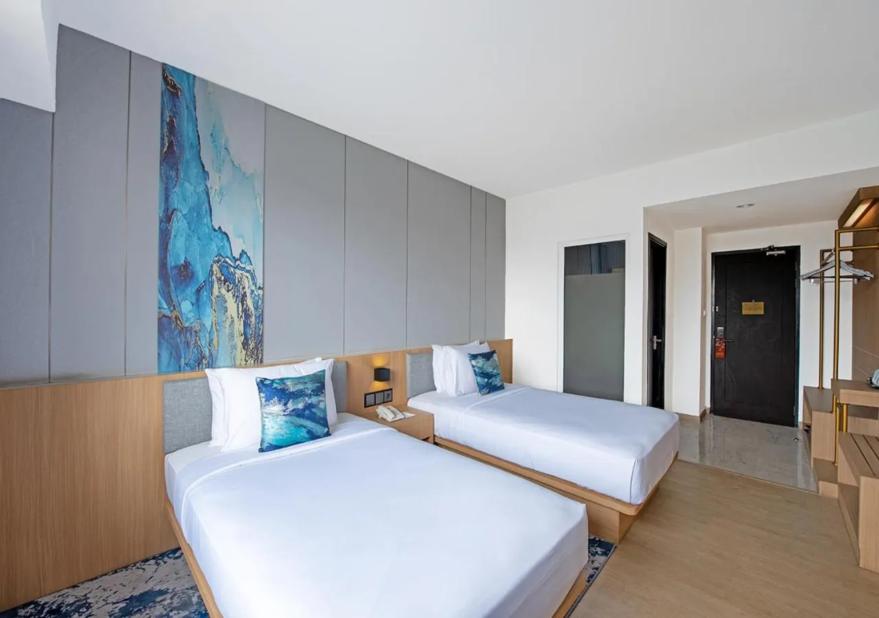 Bed in Oakwood Hotel & Apartments Taman Mini Jakarta