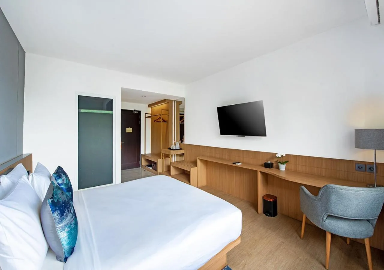 Bedroom, Bed in Oakwood Hotel & Apartments Taman Mini Jakarta