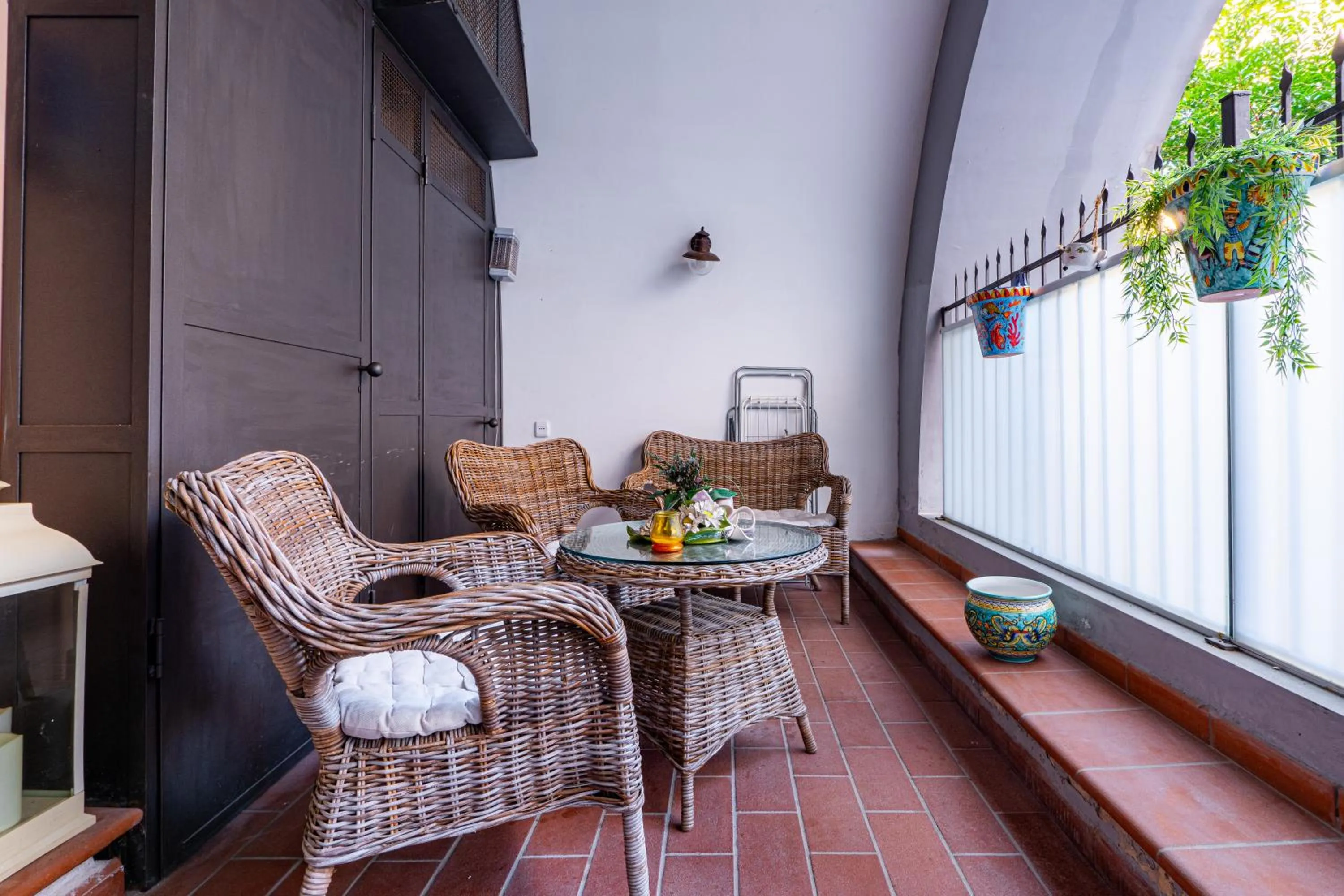 Balcony/Terrace in GuestHost - Dimora del Barone
