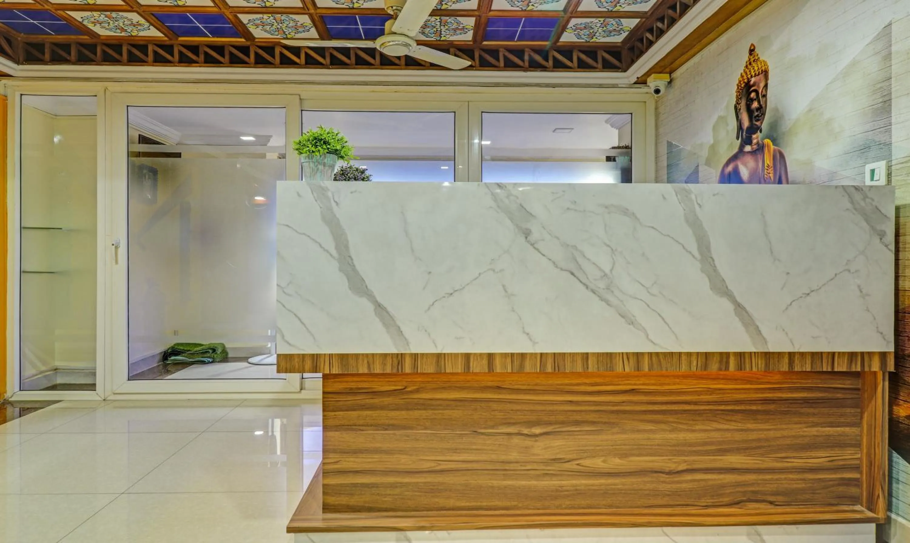 Lobby or reception in Eesha Elite