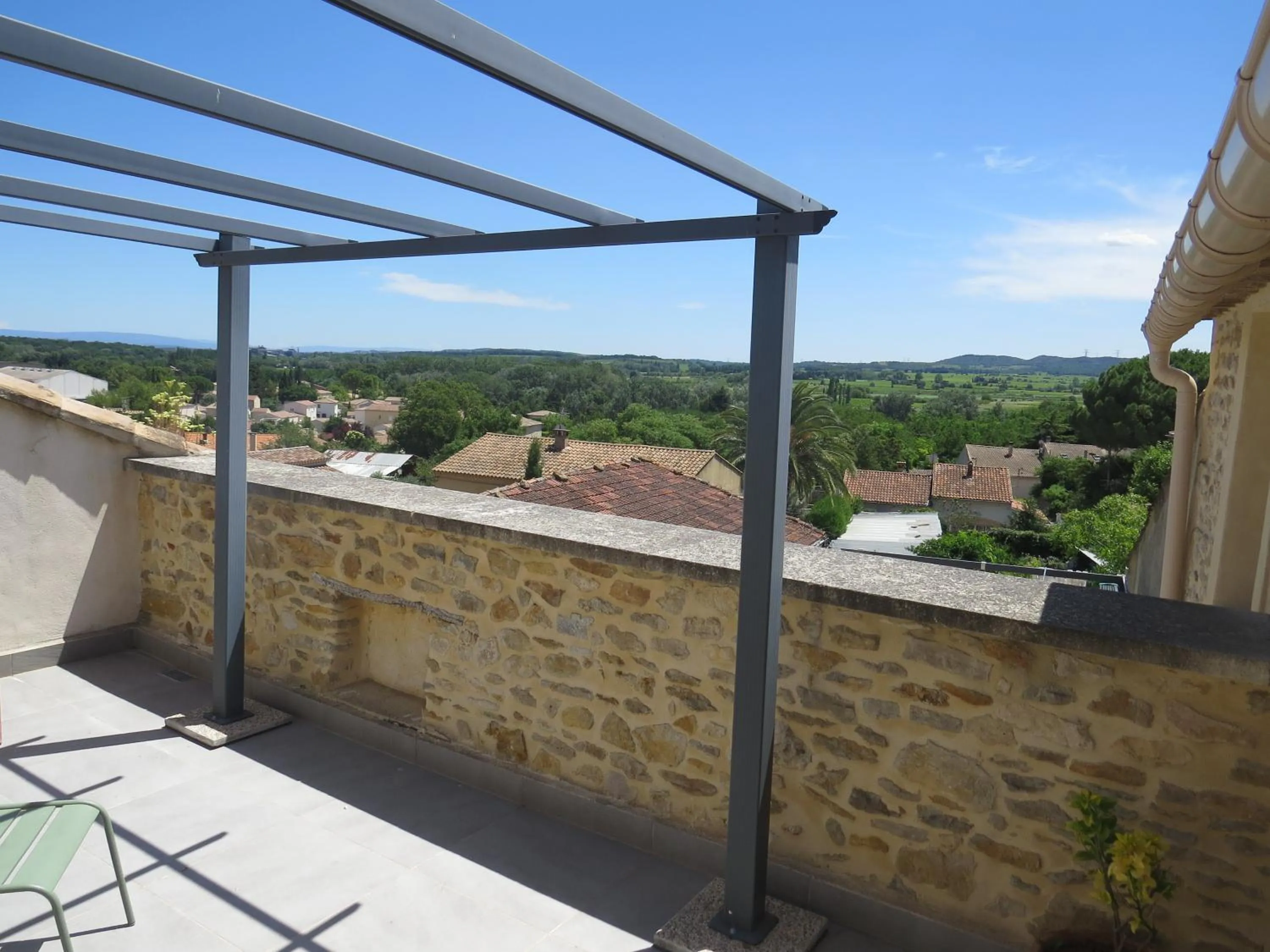 Patio in Maison d'hôtes La Bignone