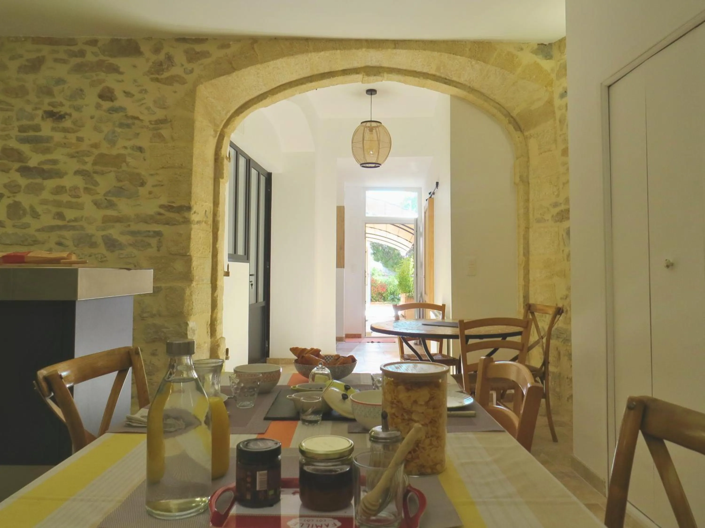 Breakfast in Maison d'hôtes La Bignone