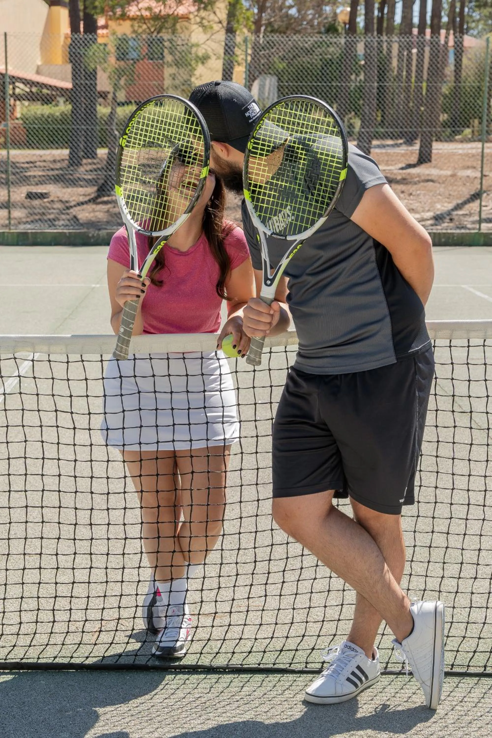 Tennis court in Lavanda Hotel Miravillas