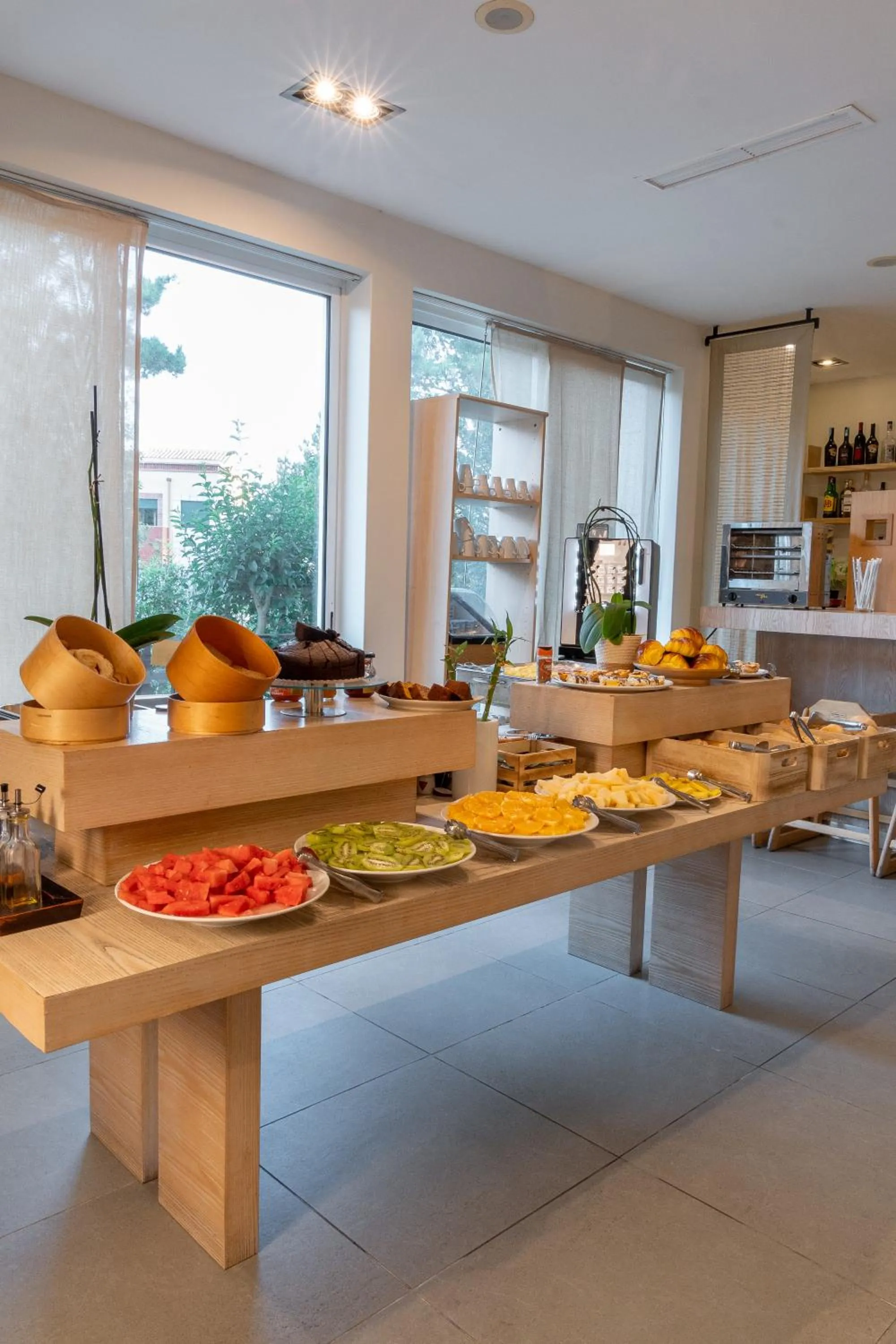 Garden view in Lavanda Hotel Miravillas