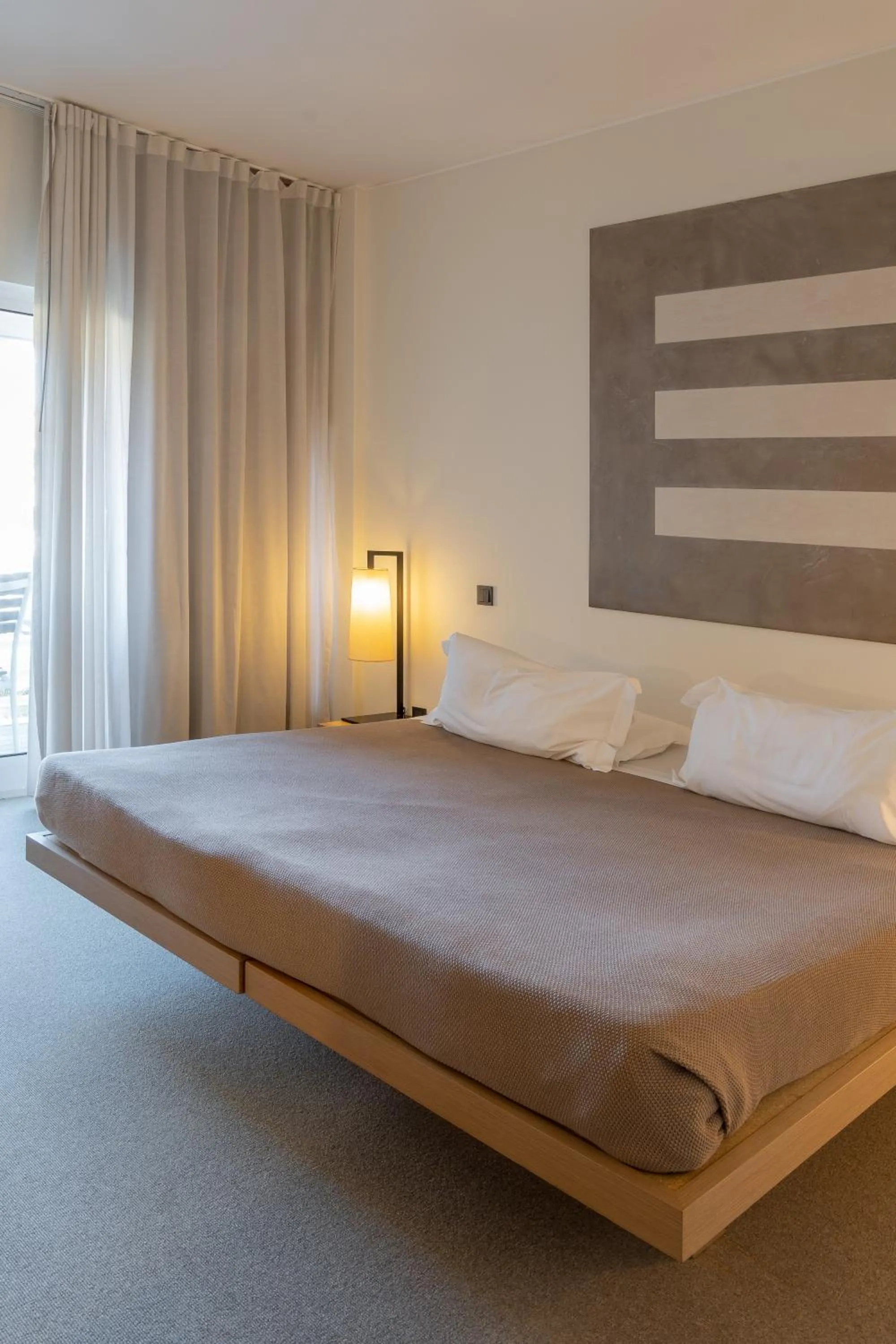 Balcony/Terrace, Bed in Lavanda Hotel Miravillas