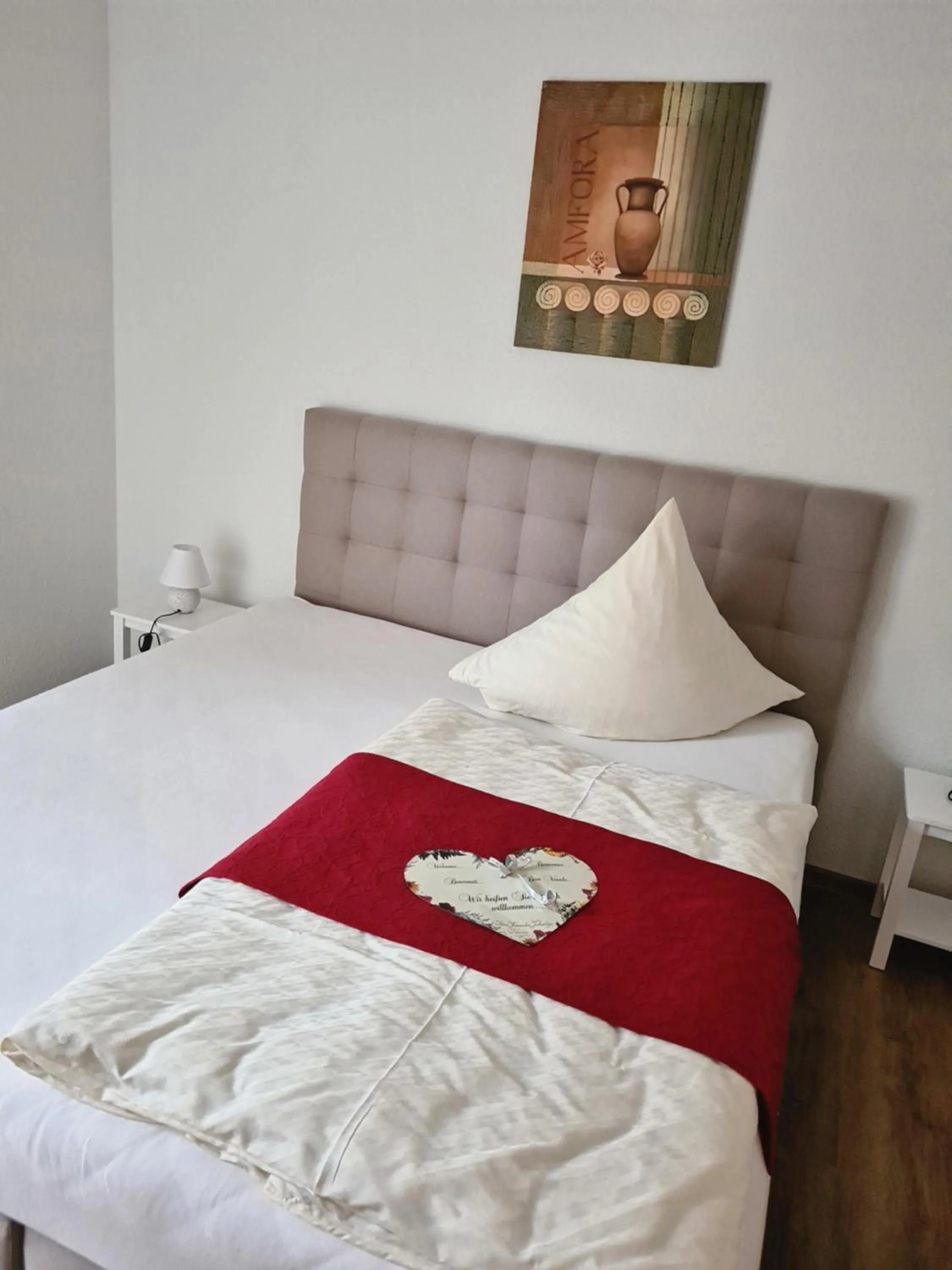 Bed in Hotel Birkenhof Garni