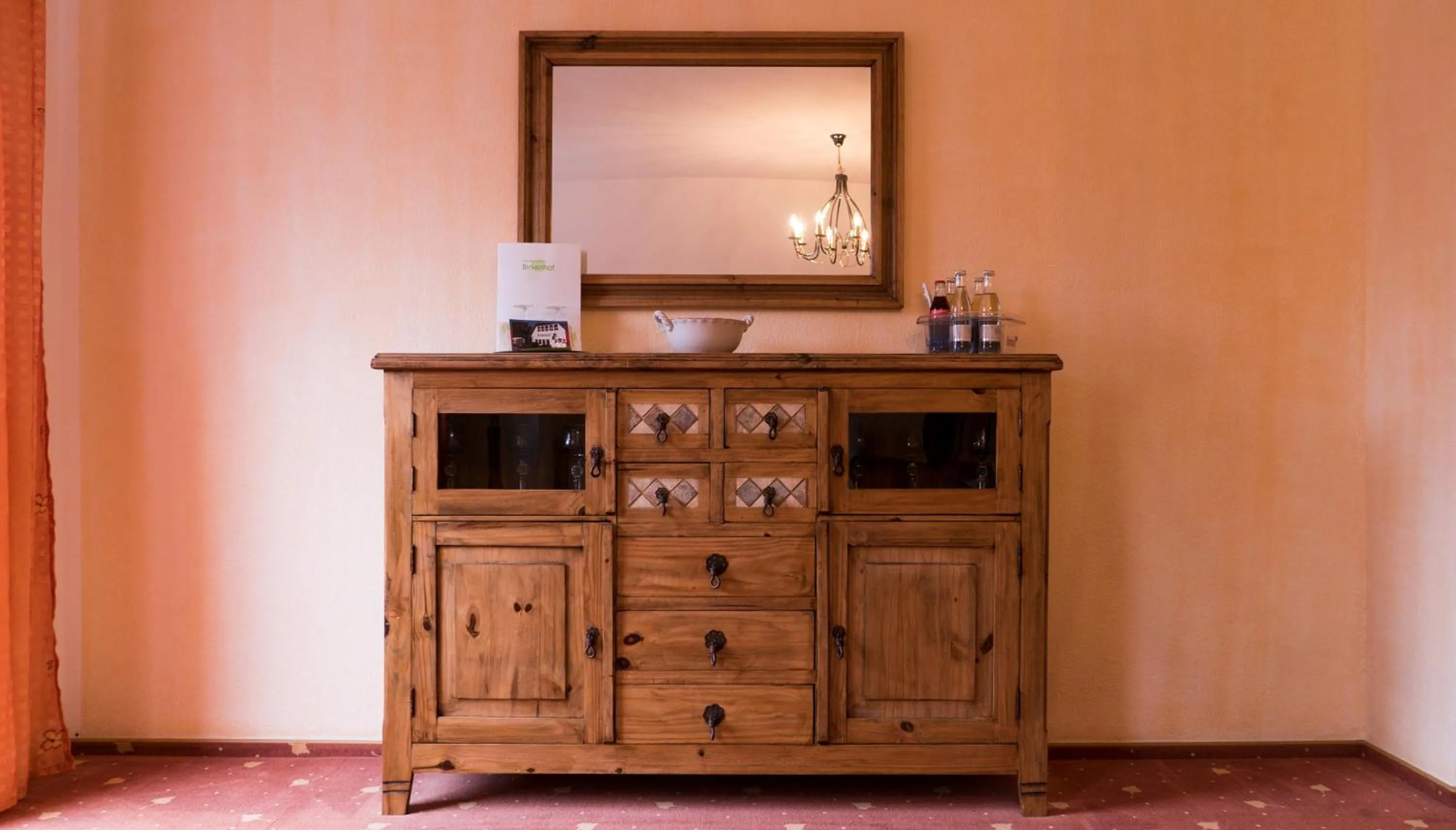 Decorative detail in Hotel Birkenhof Garni