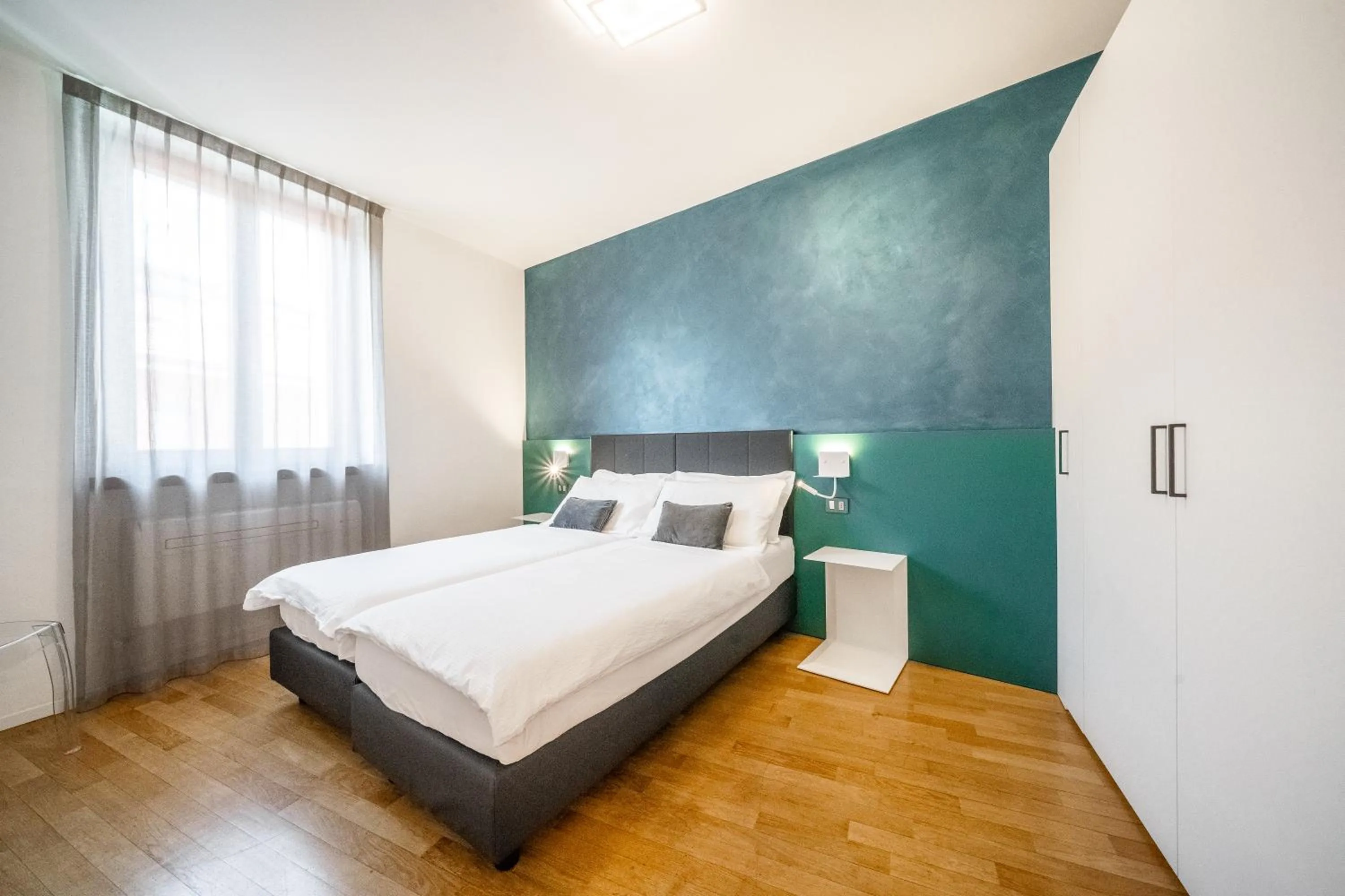 Bedroom, Bed in Appartamenti Vasco Renna Surf Center