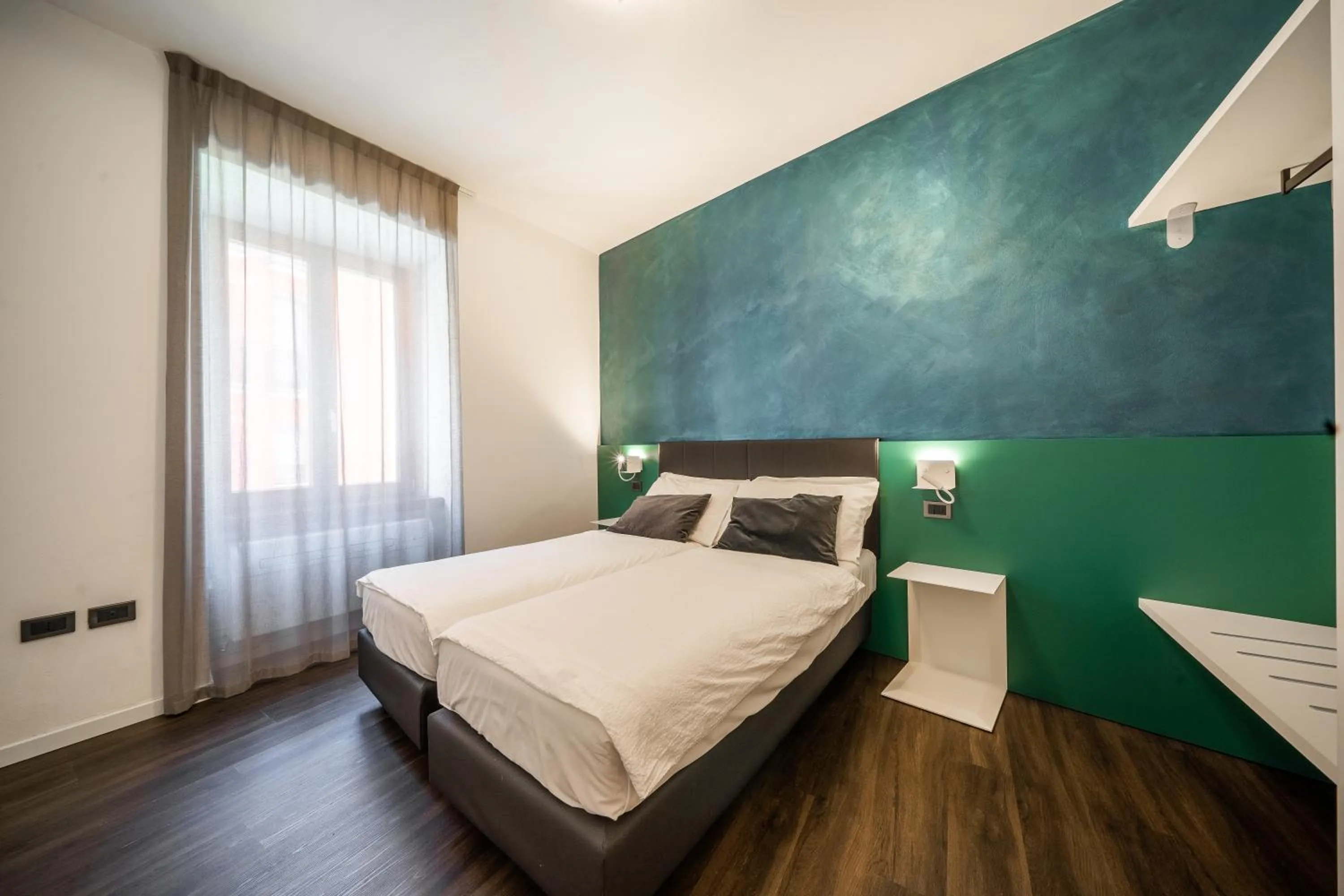 Bedroom, Bed in Appartamenti Vasco Renna Surf Center