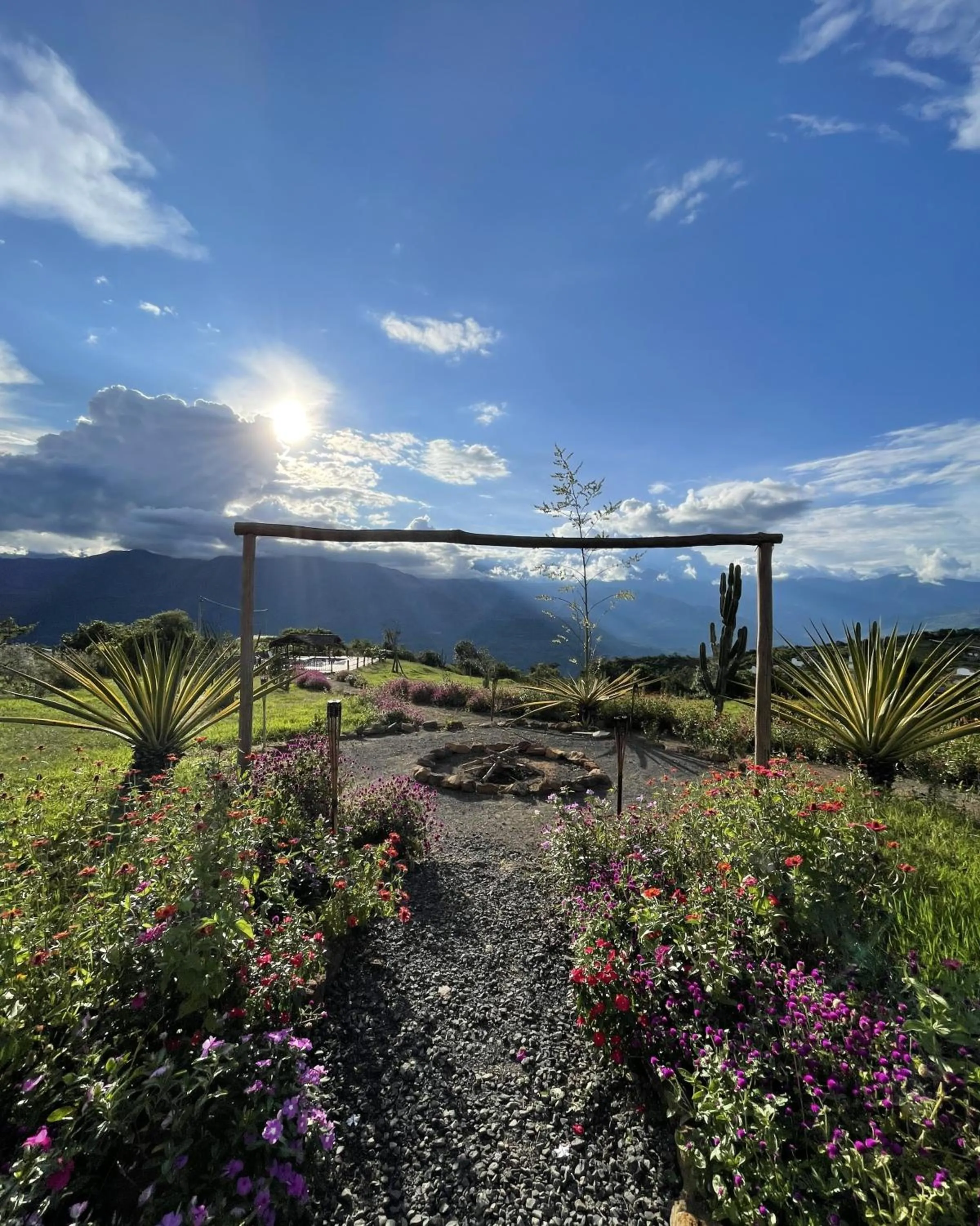 Garden in Serrania del Viento