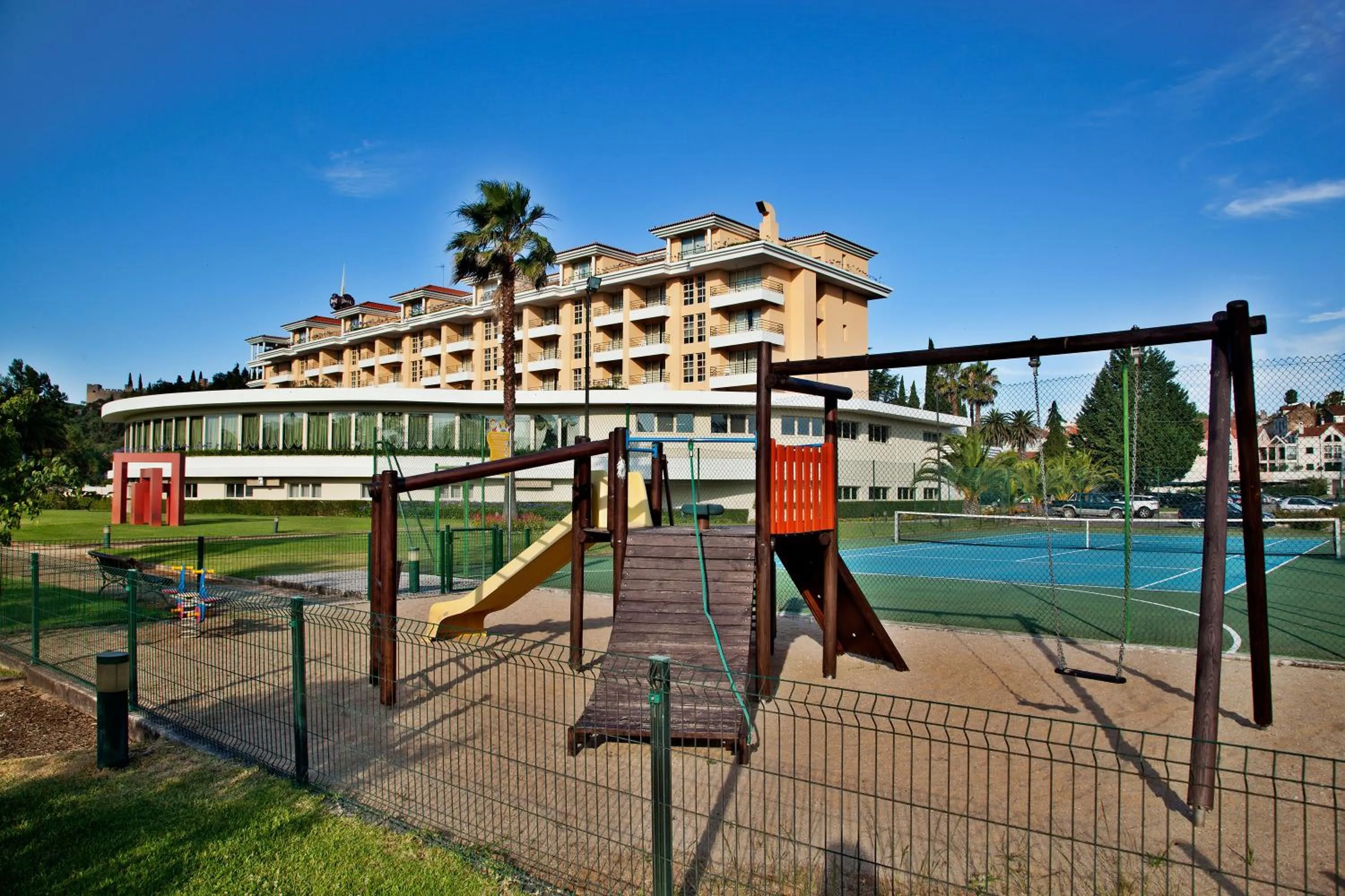 Children play ground in Hotel Dos Templarios