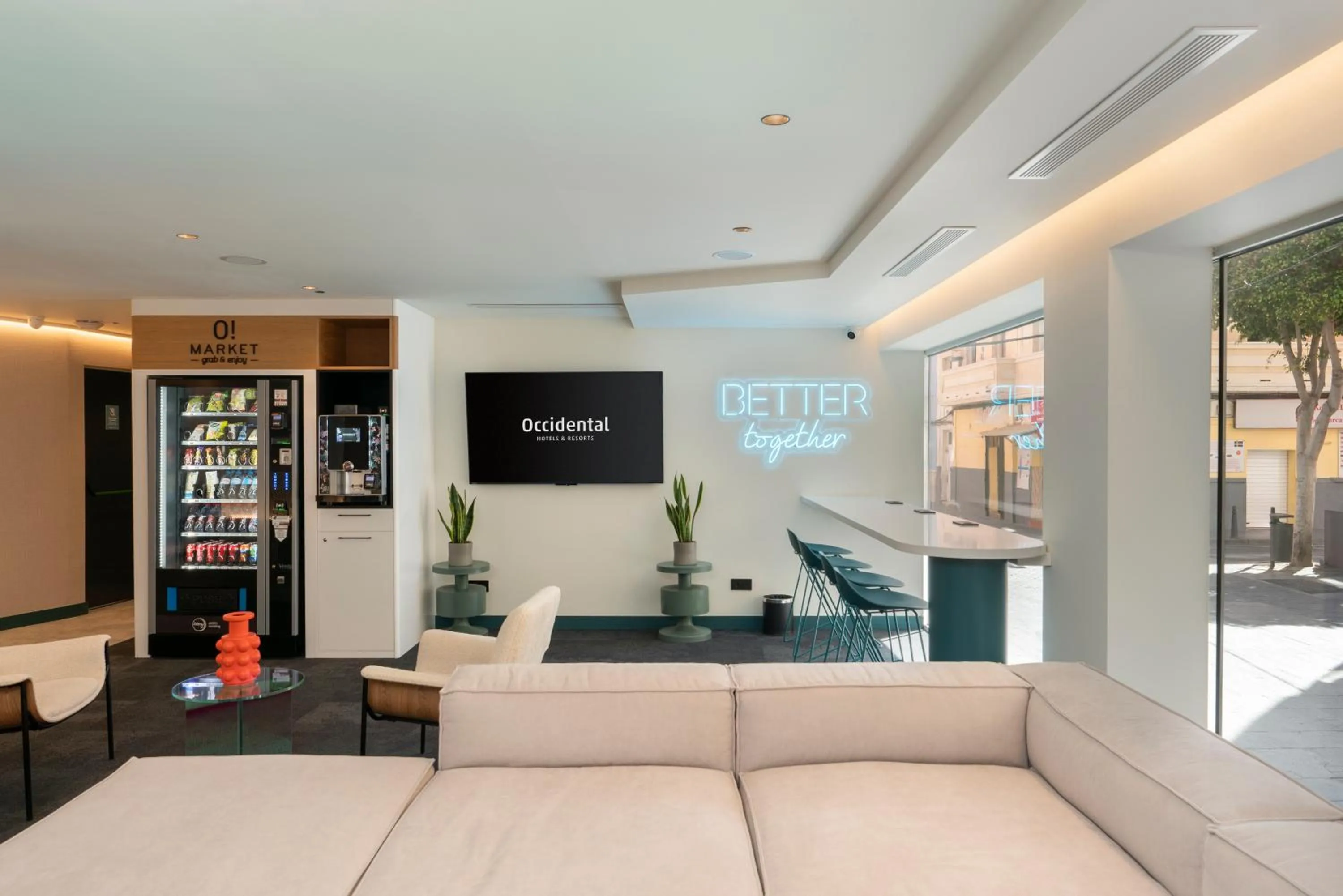 Living room in Occidental Las Canteras