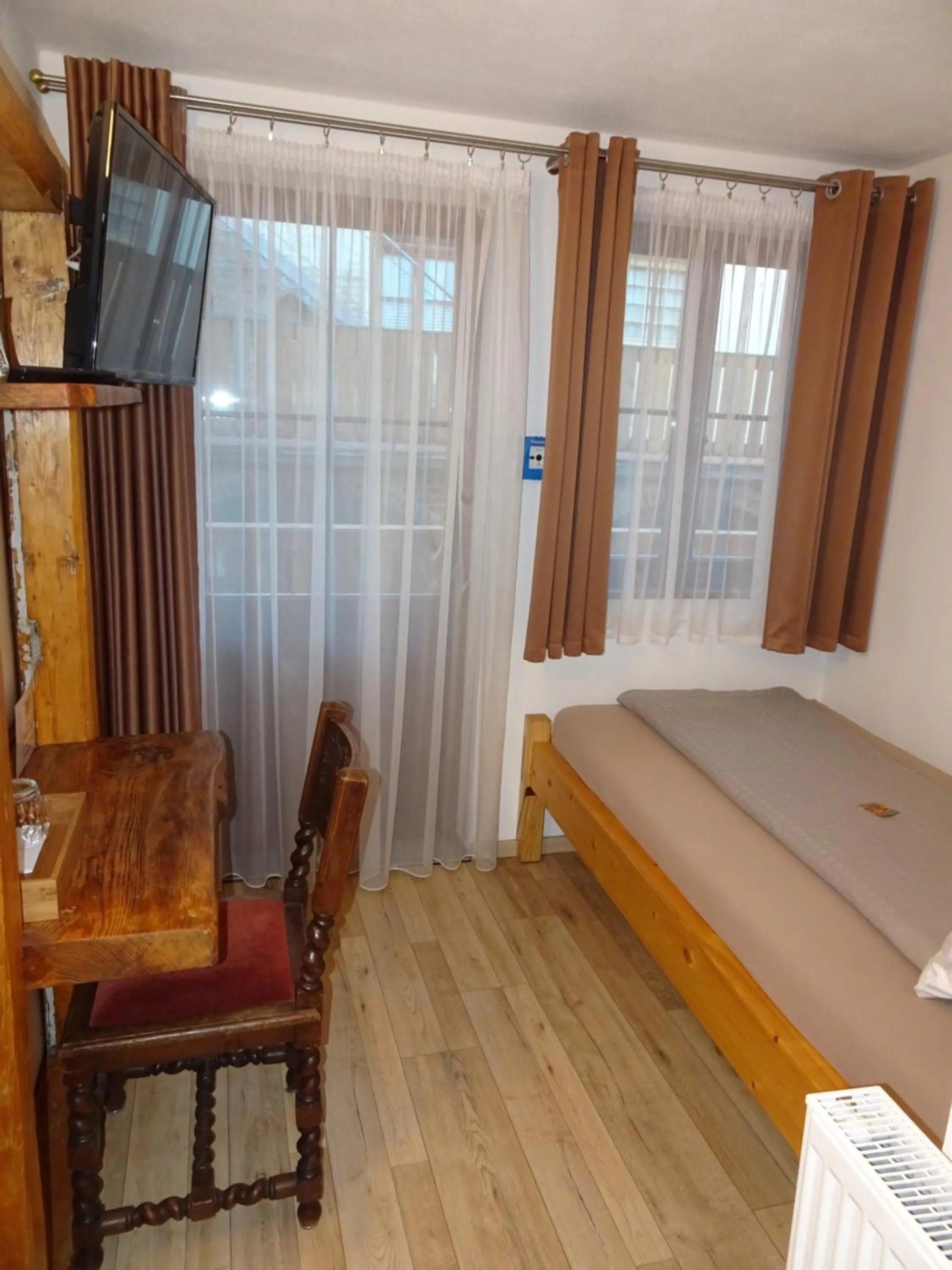 Bed in Wirgarten Antik Hotel