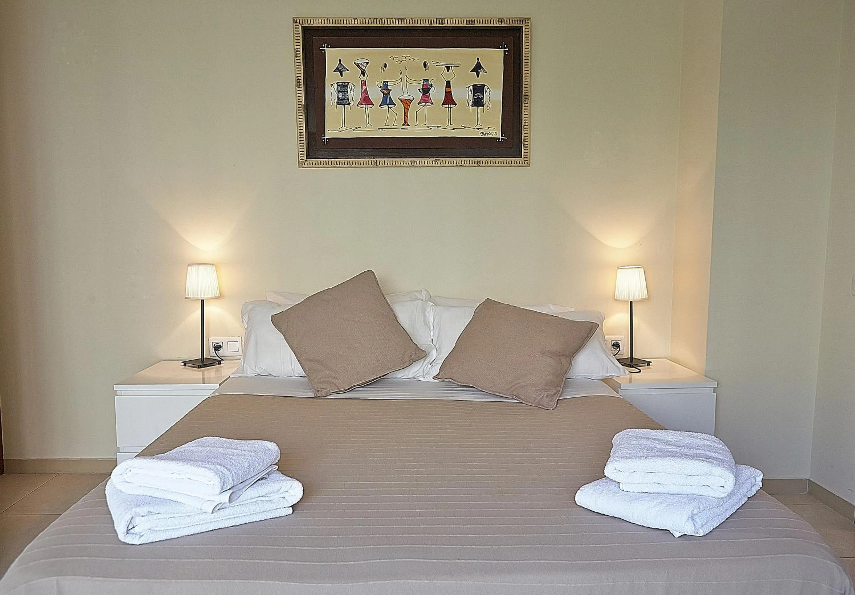 Bedroom, Bed in Alguera Apartments Sant Andreu