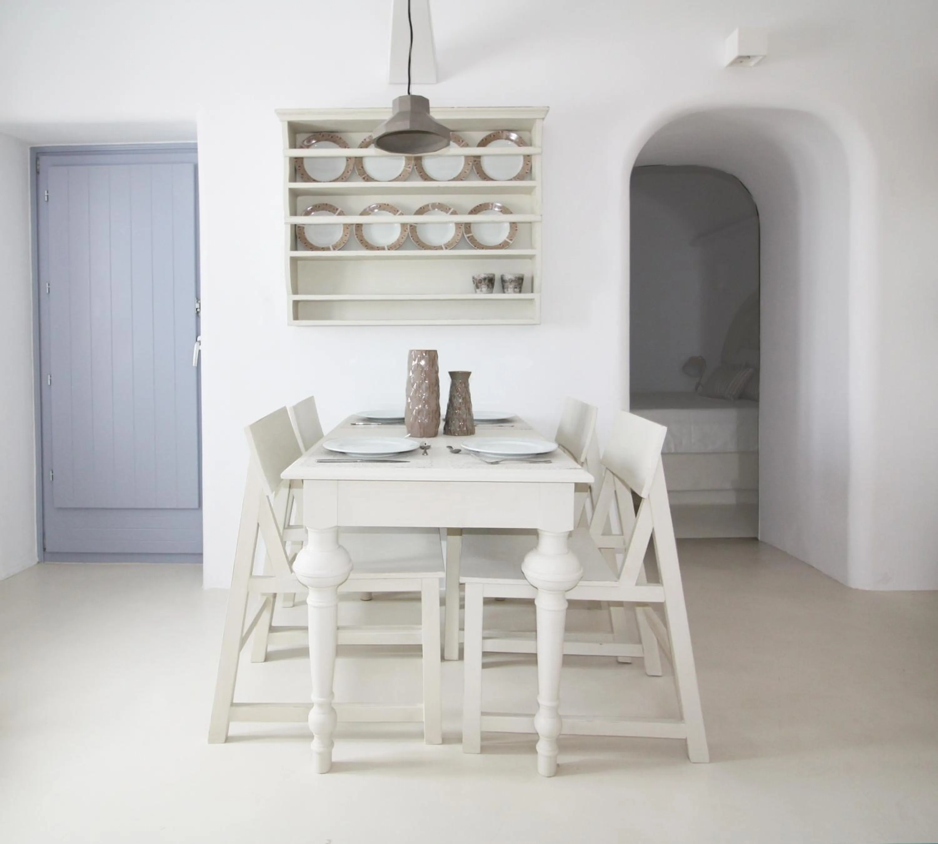 Dining area in Palmariva Villas