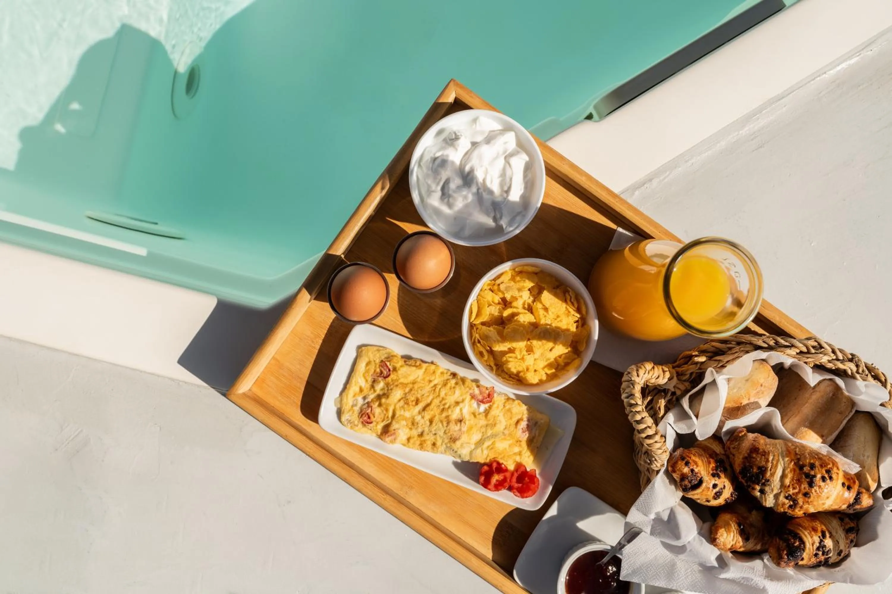 Breakfast in Palmariva Villas