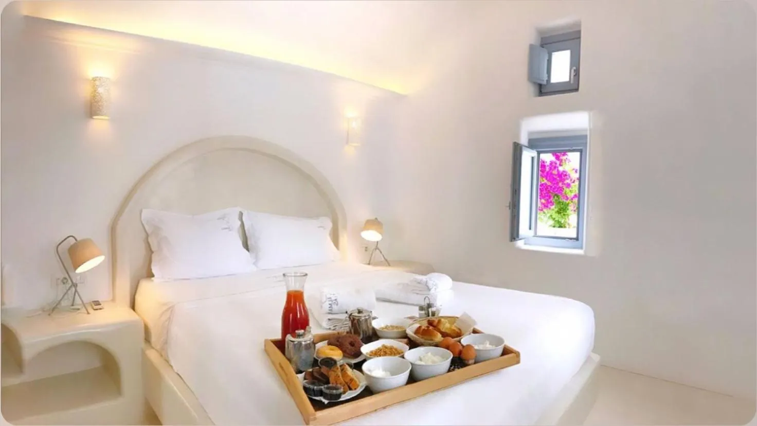 Bedroom, Bed in Palmariva Villas