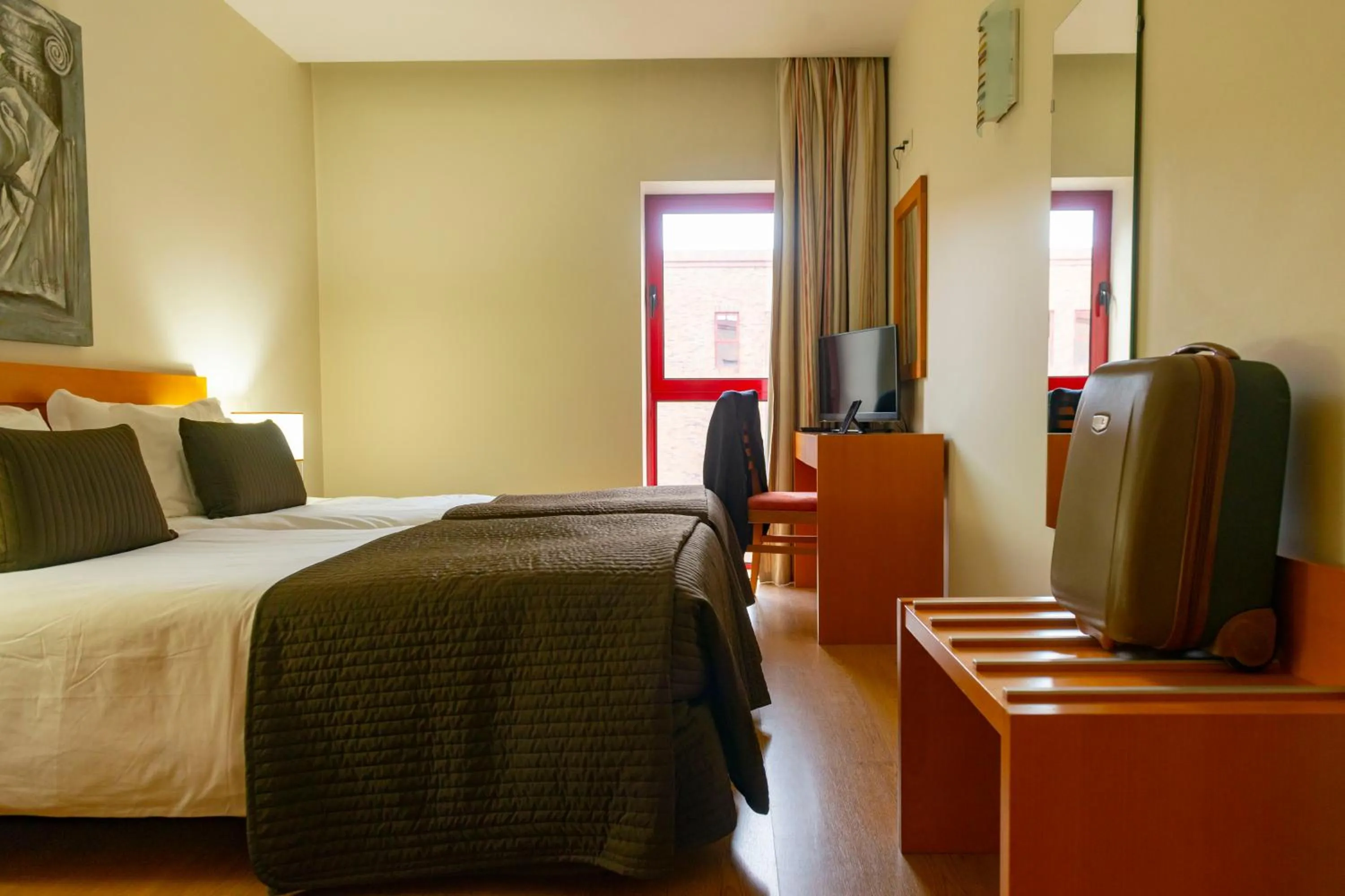 Bed in Eurosol Residence Hotel Apartamento