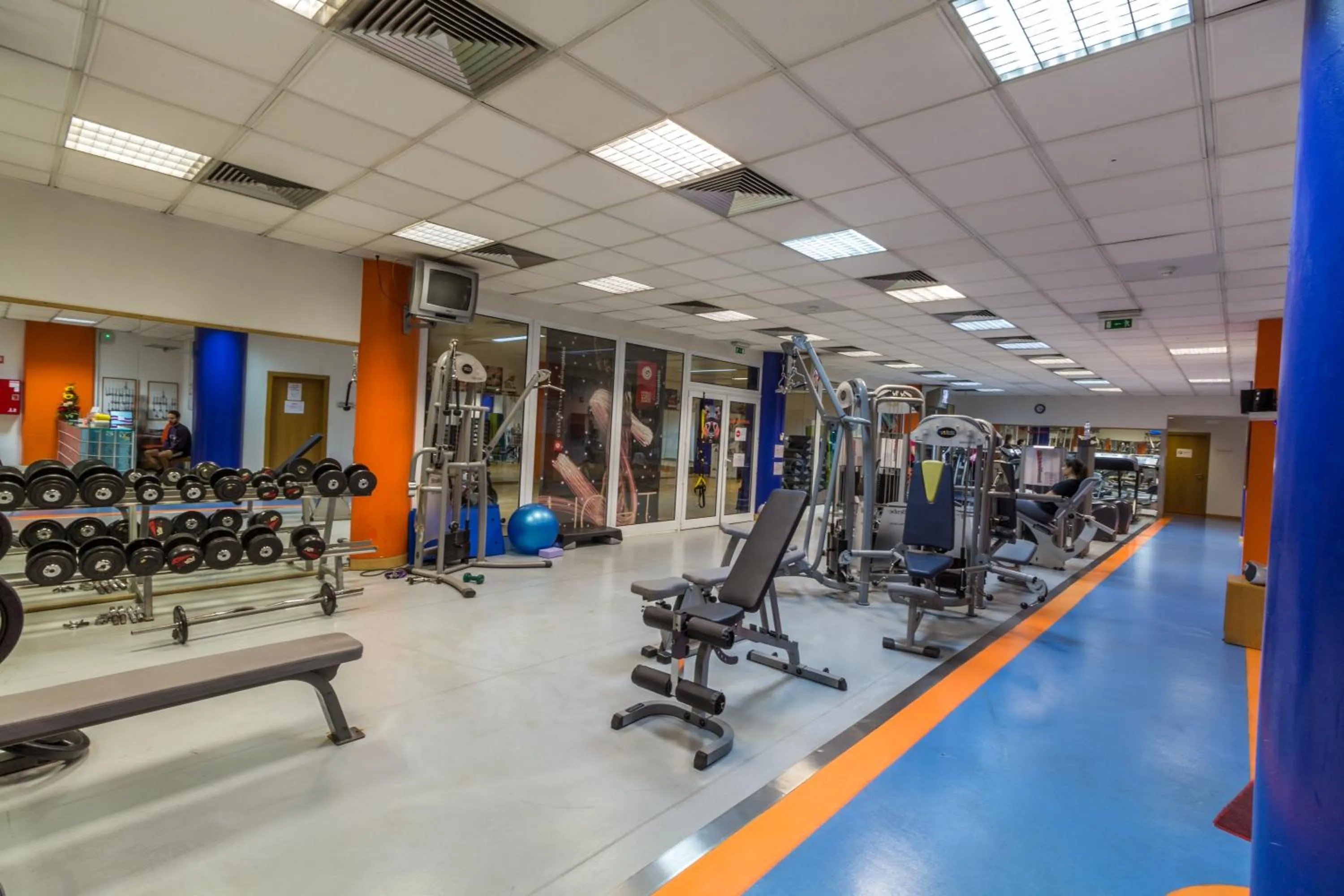 Fitness centre/facilities in Eurosol Residence Hotel Apartamento