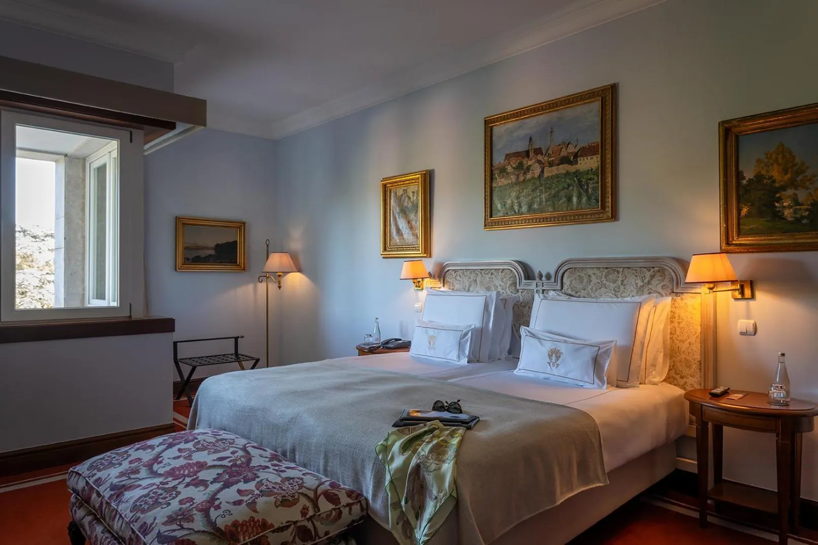 Bed in Pestana Palace Lisboa Hotel & National Monument - The Leading Hotels of the World