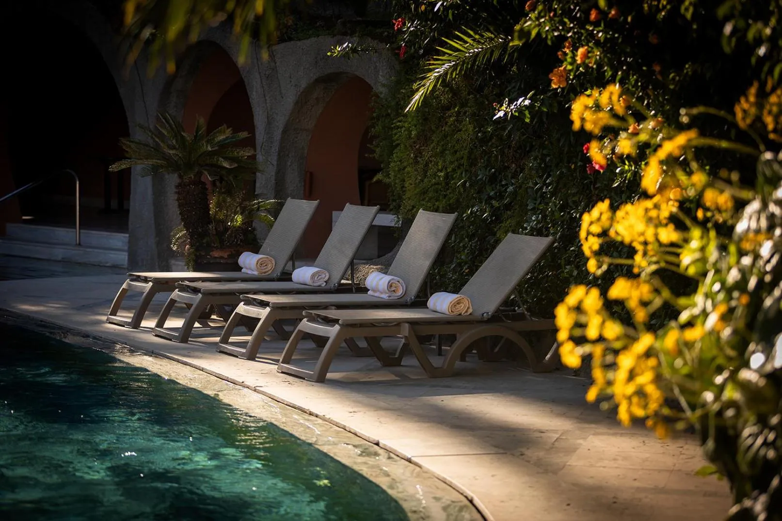 Swimming pool in Pestana Palace Lisboa Hotel & National Monument - The Leading Hotels of the World