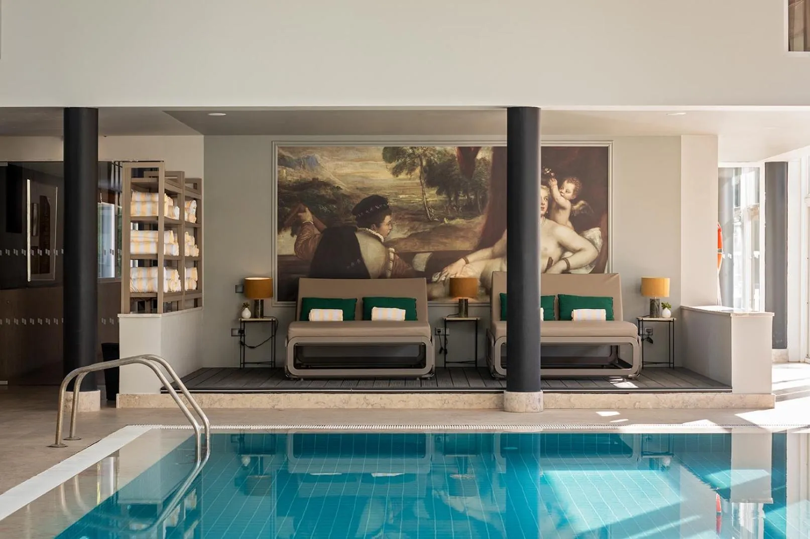 Swimming pool in Pestana Palace Lisboa Hotel & National Monument - The Leading Hotels of the World