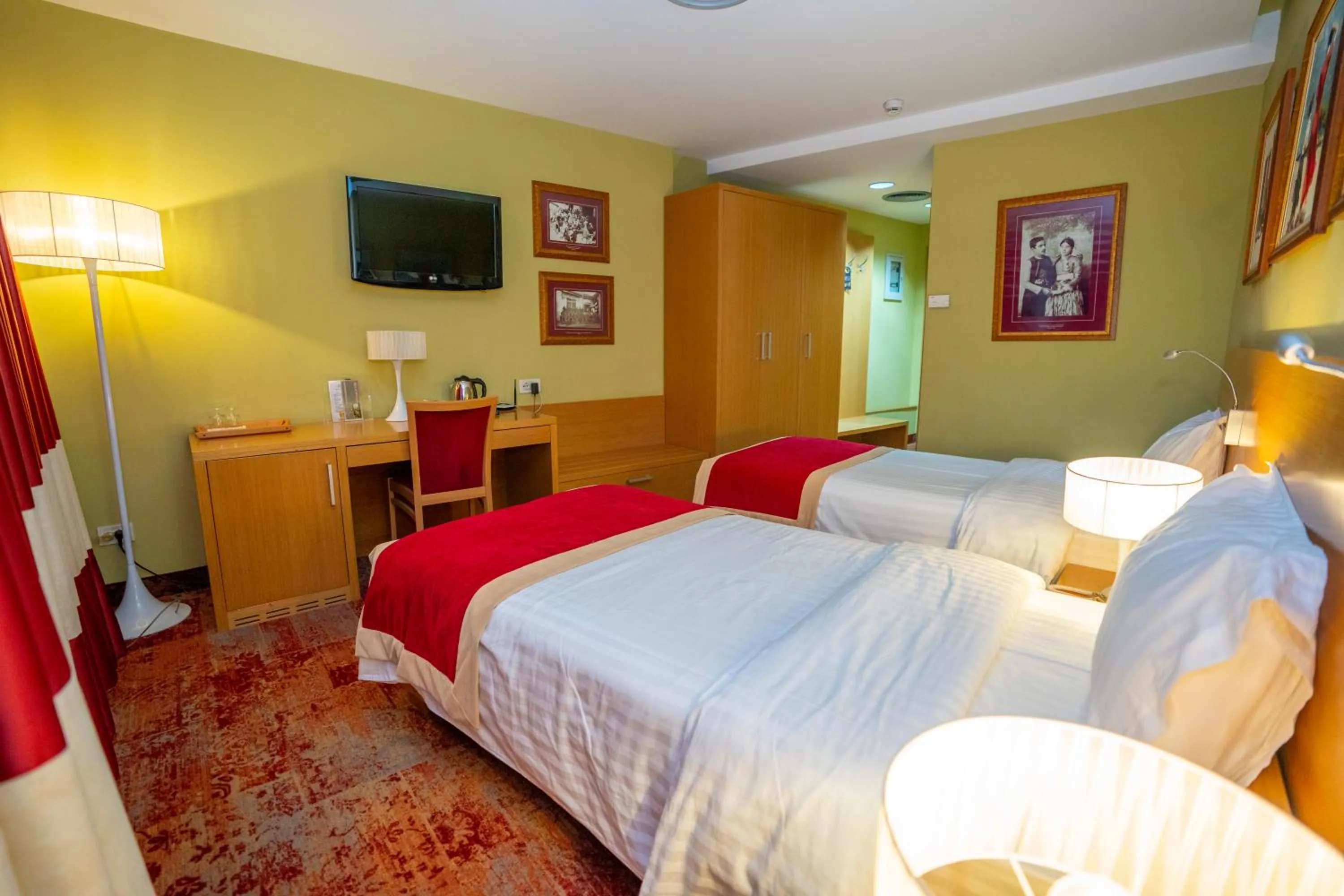 Bed in Hotel Colosseo & Spa