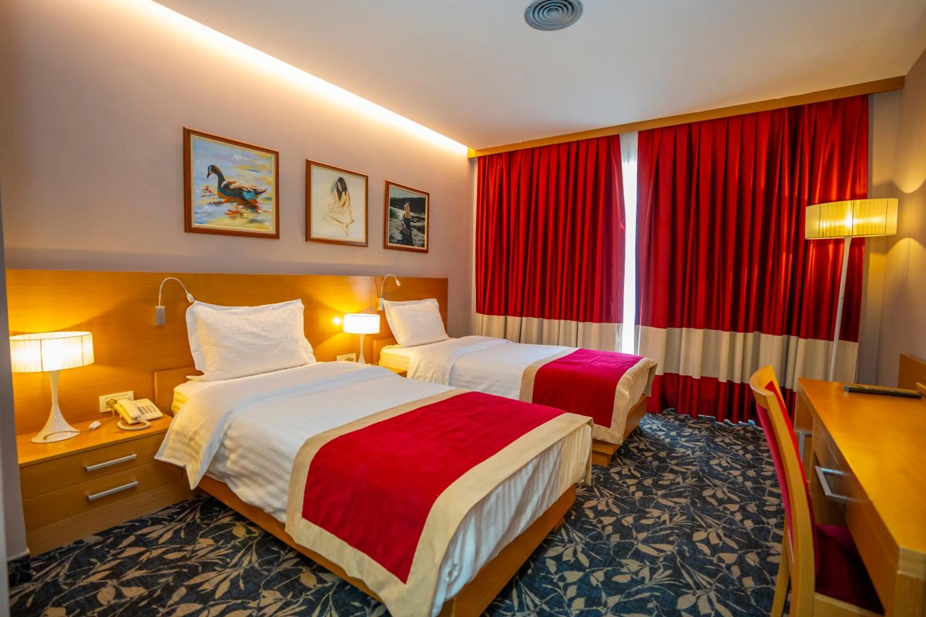 Bed in Hotel Colosseo & Spa