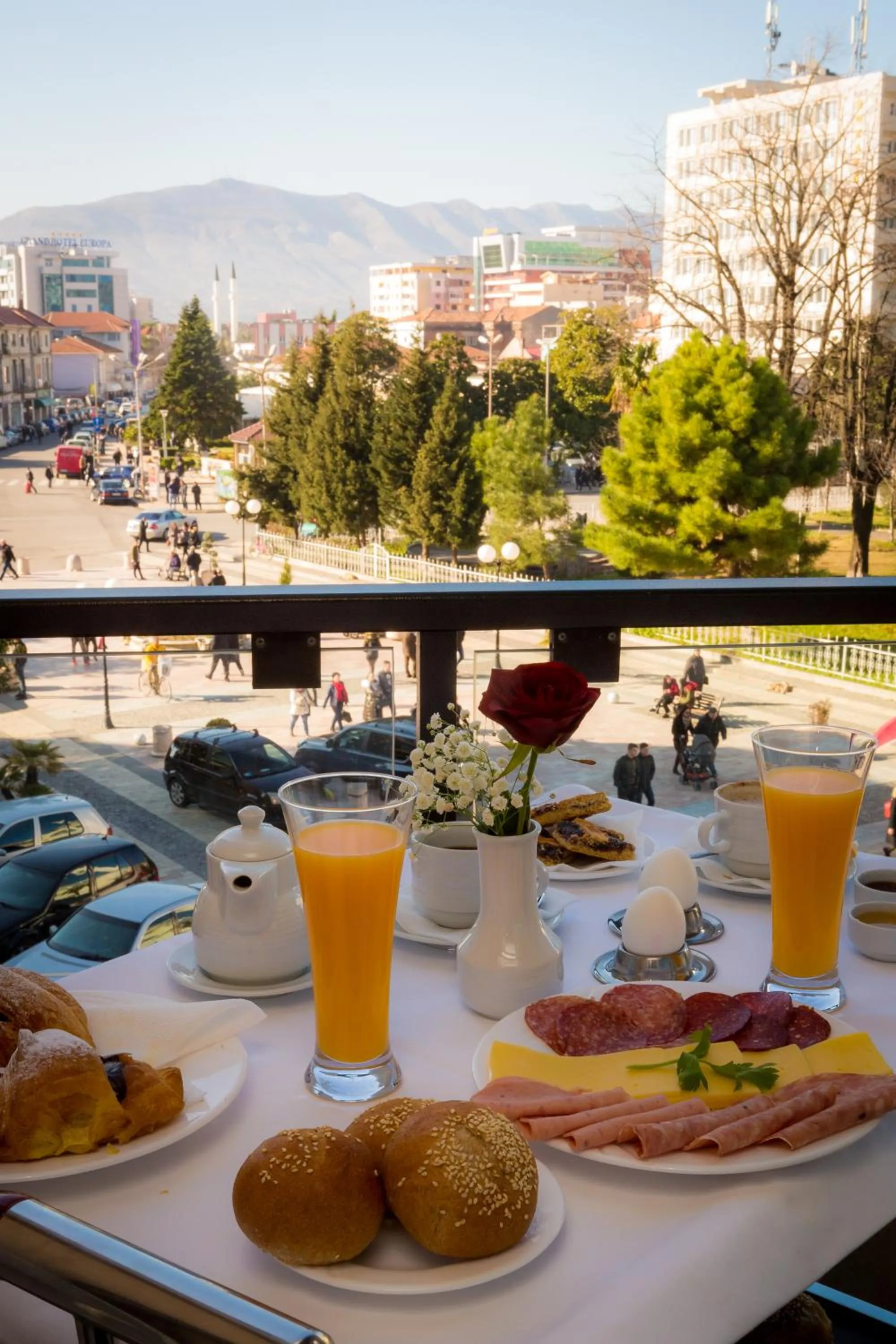 Balcony/Terrace in Hotel Colosseo & Spa