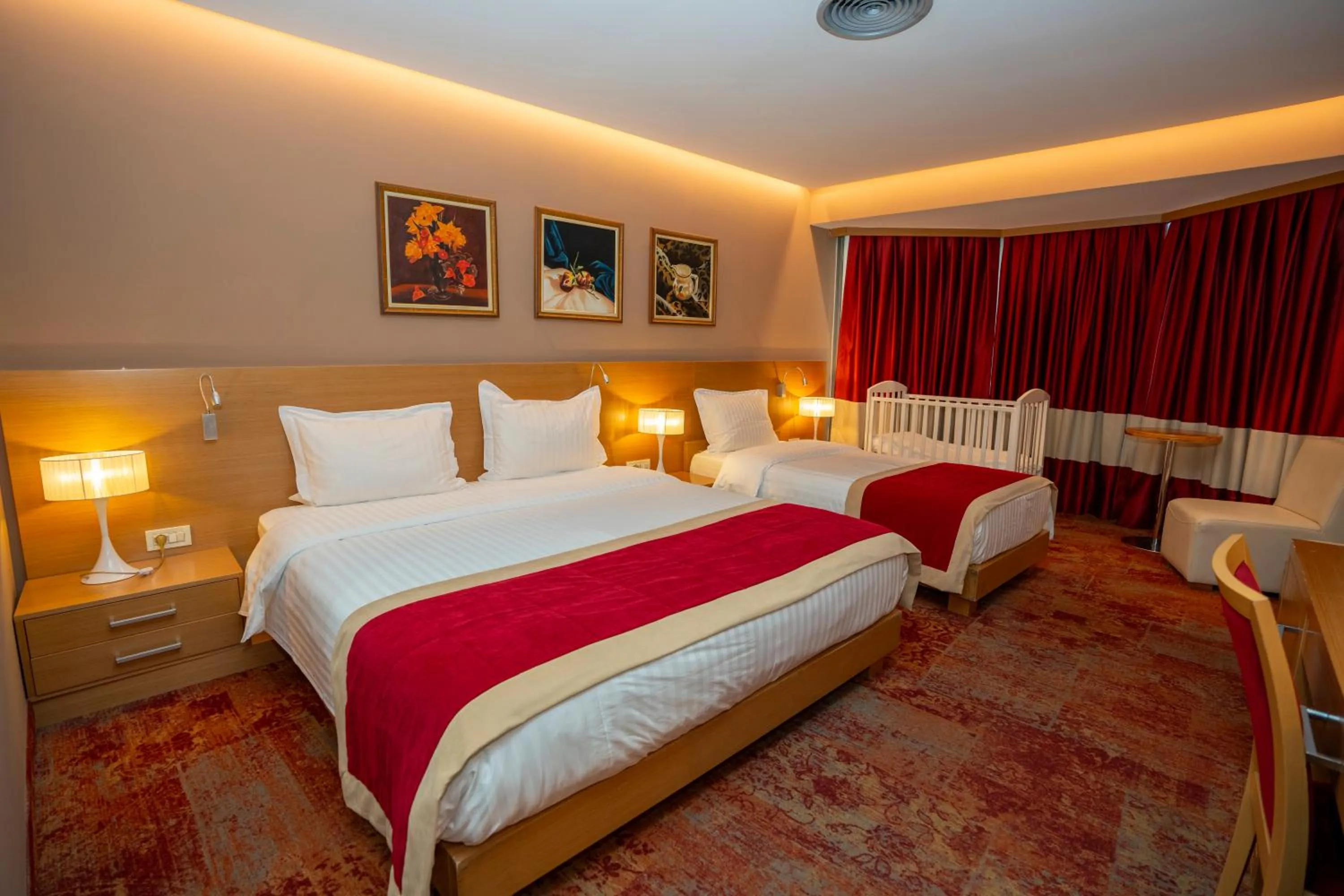 Bed in Hotel Colosseo & Spa