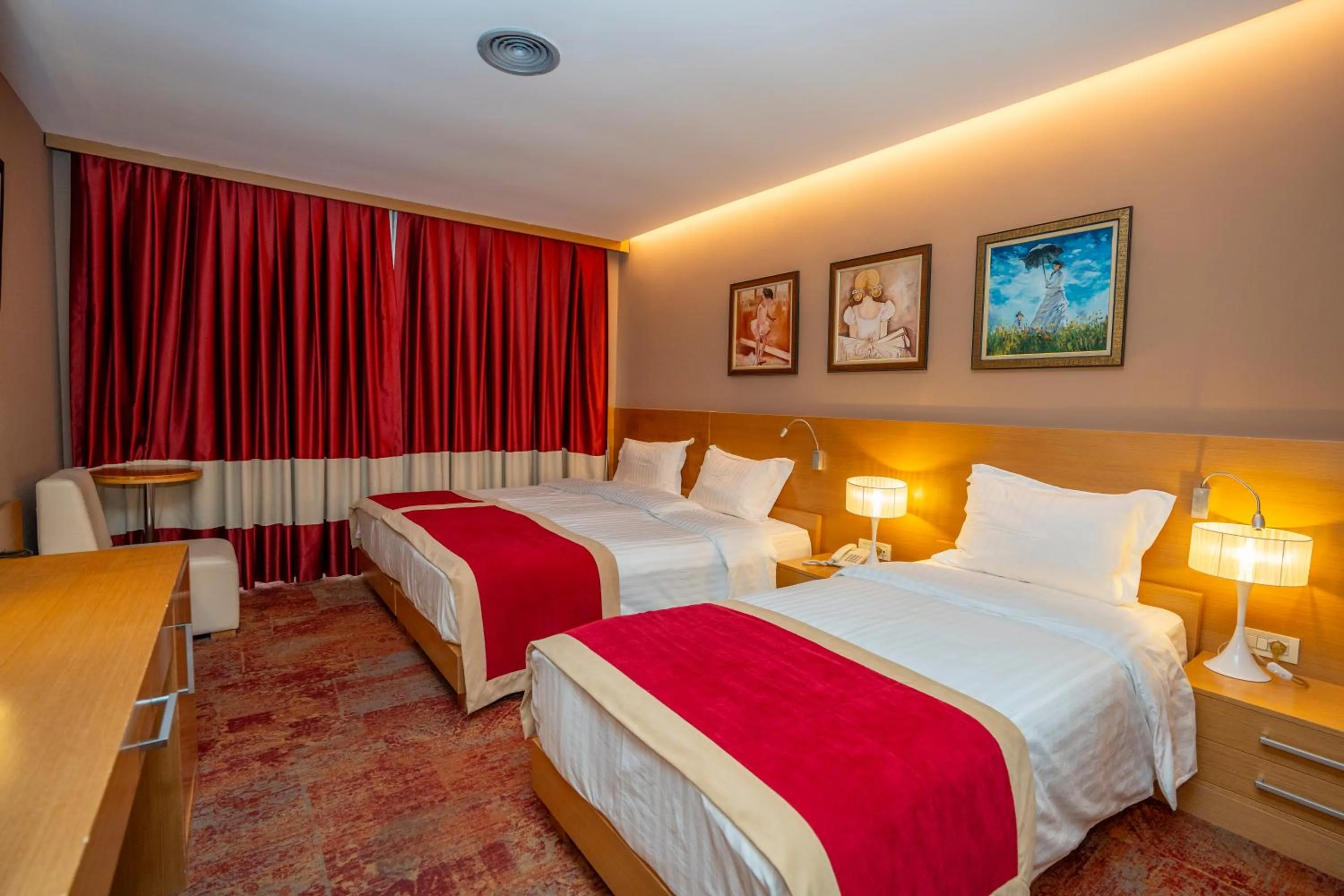 Bed in Hotel Colosseo & Spa