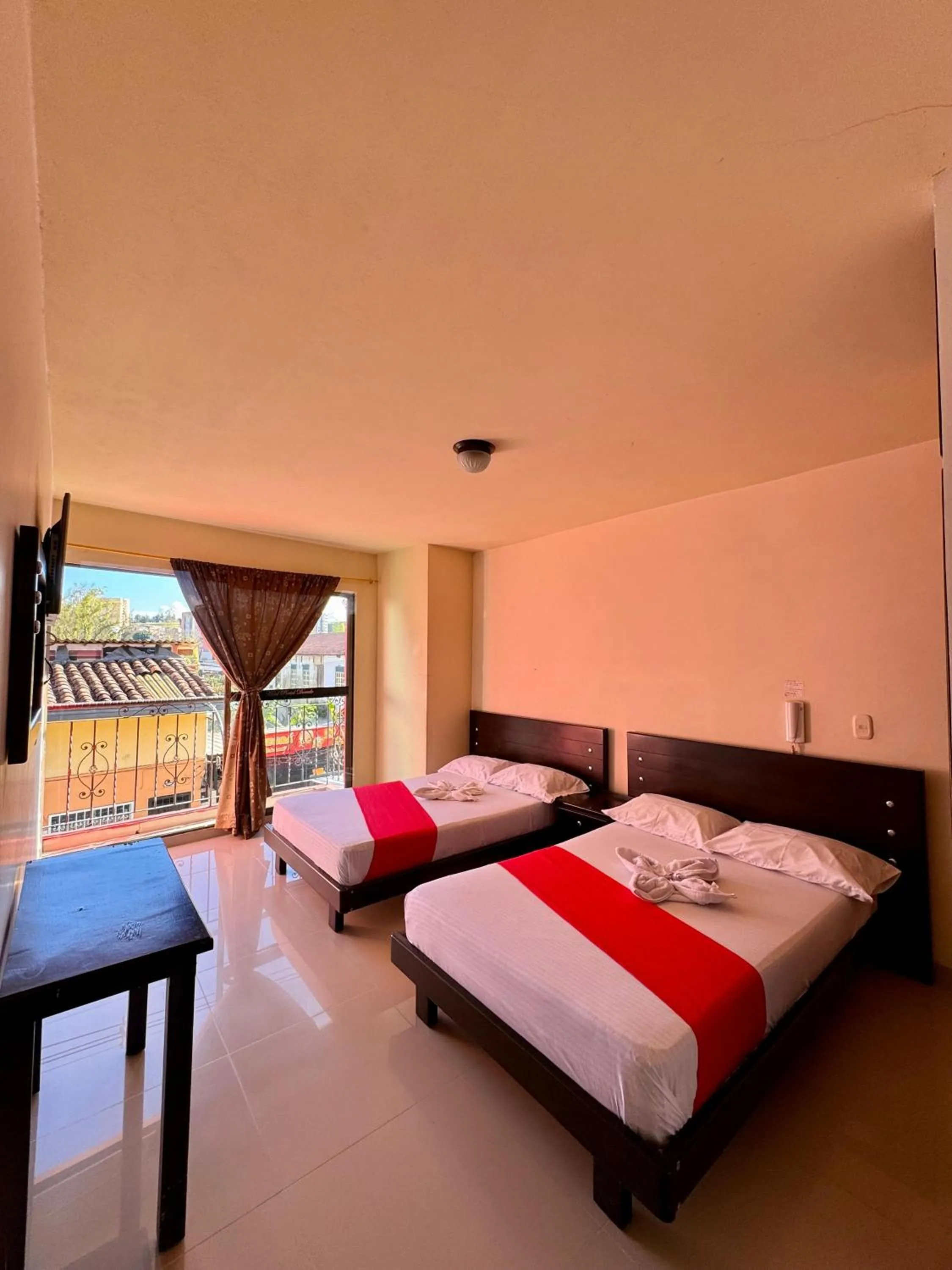 Bed in Hotel Portal Dorado