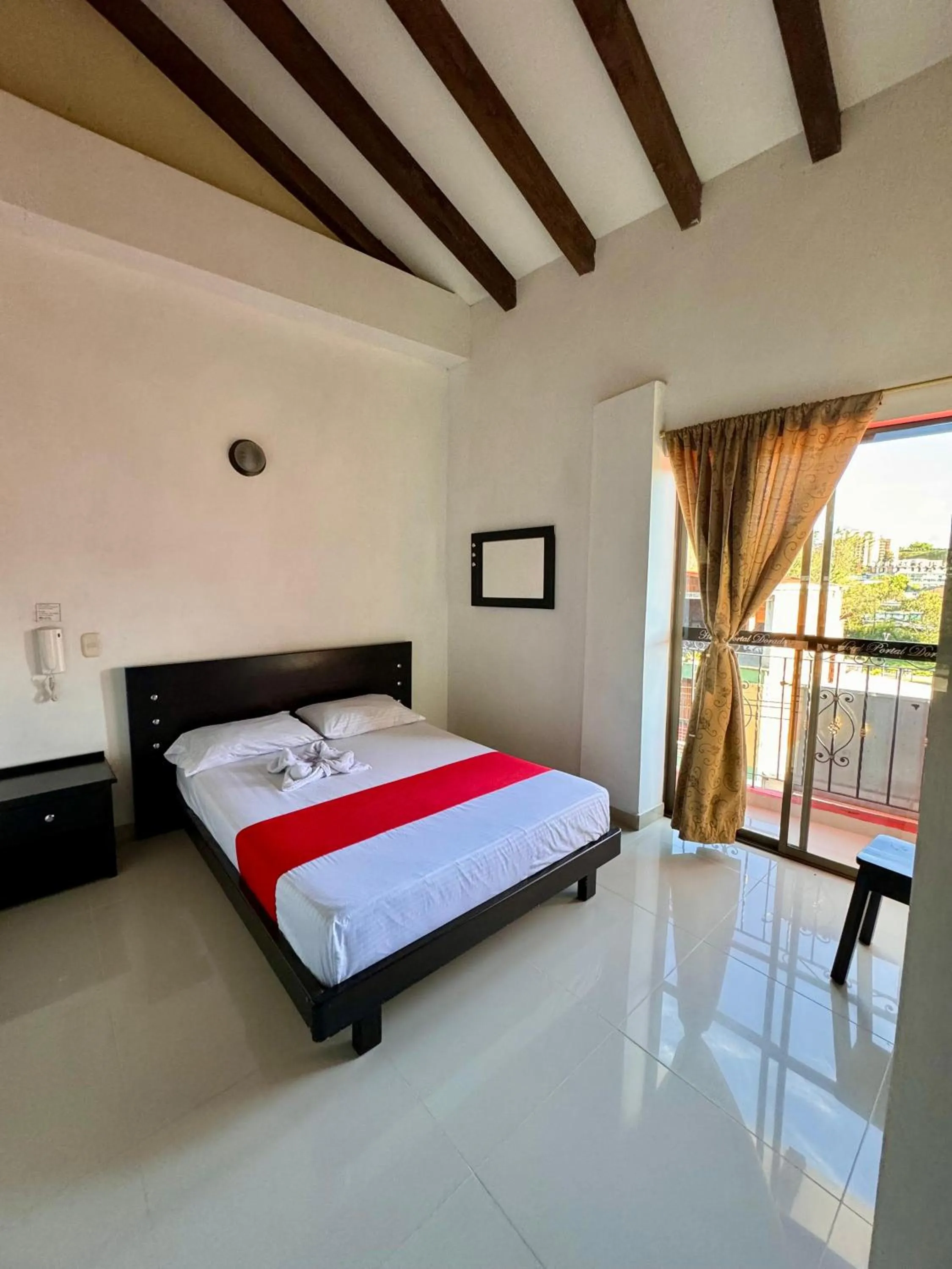 Bed in Hotel Portal Dorado