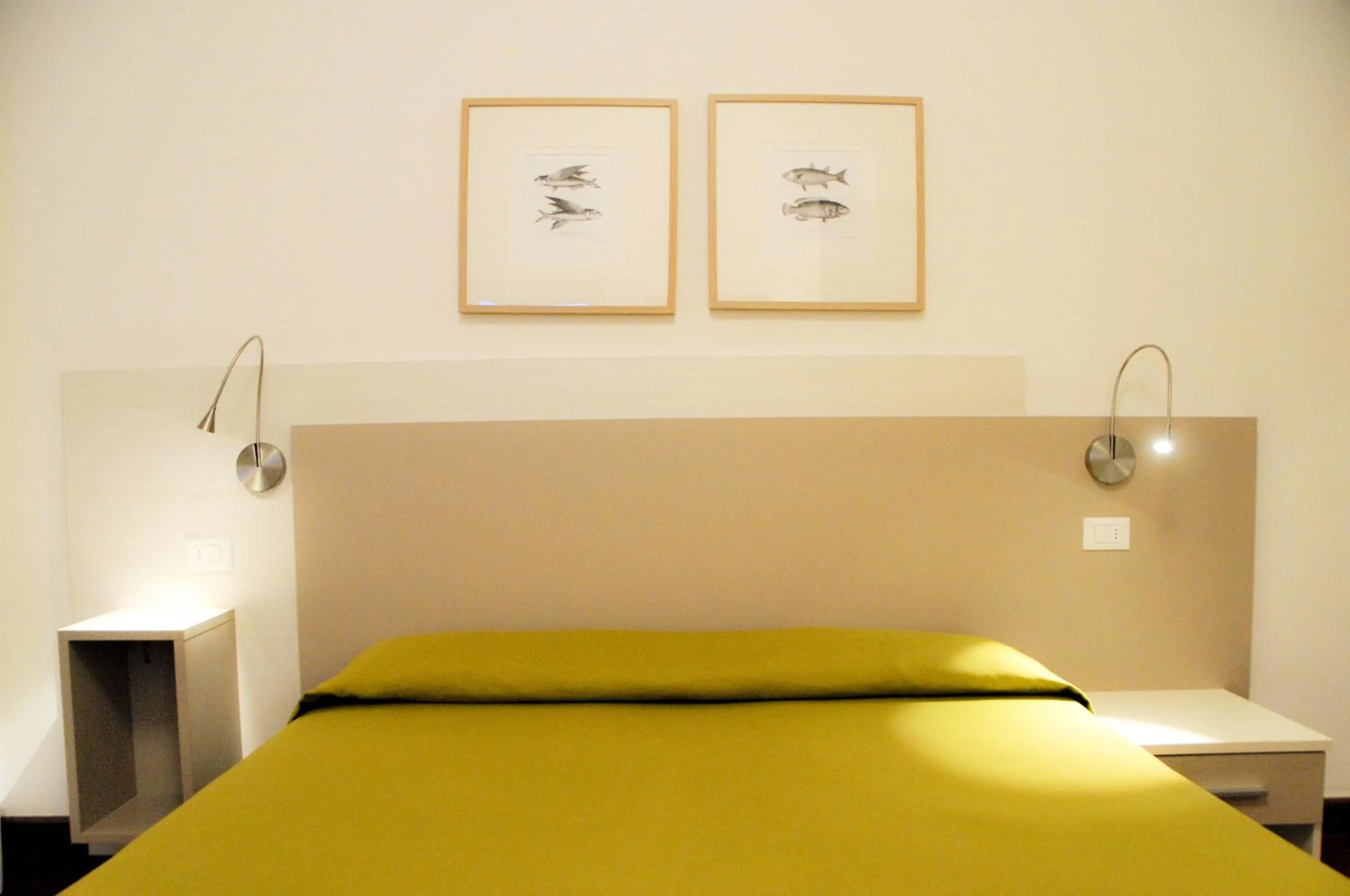 Decorative detail, Bed in Hotel Da Mario