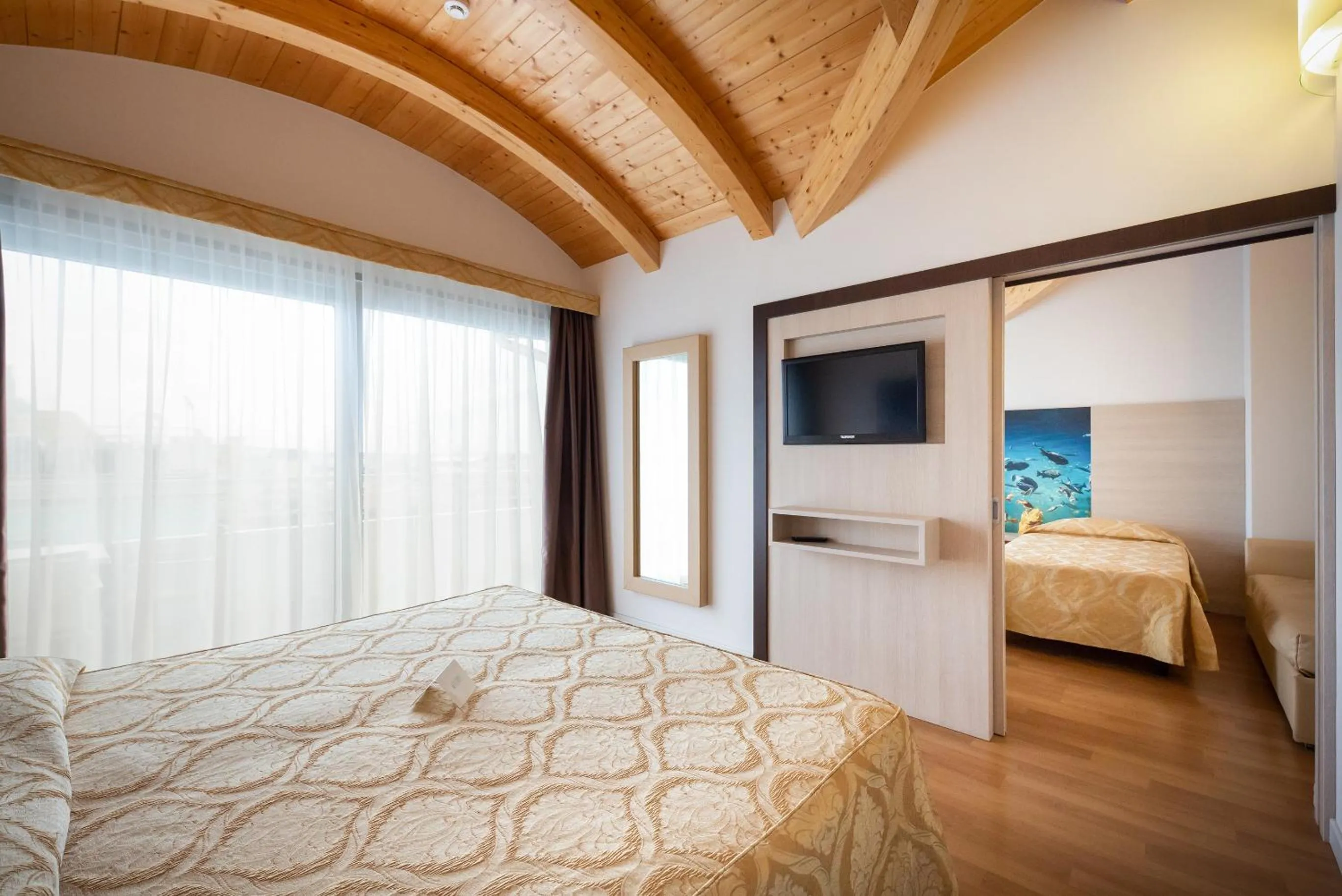 Bed in Park Hotel Pineta Boutique Hotel